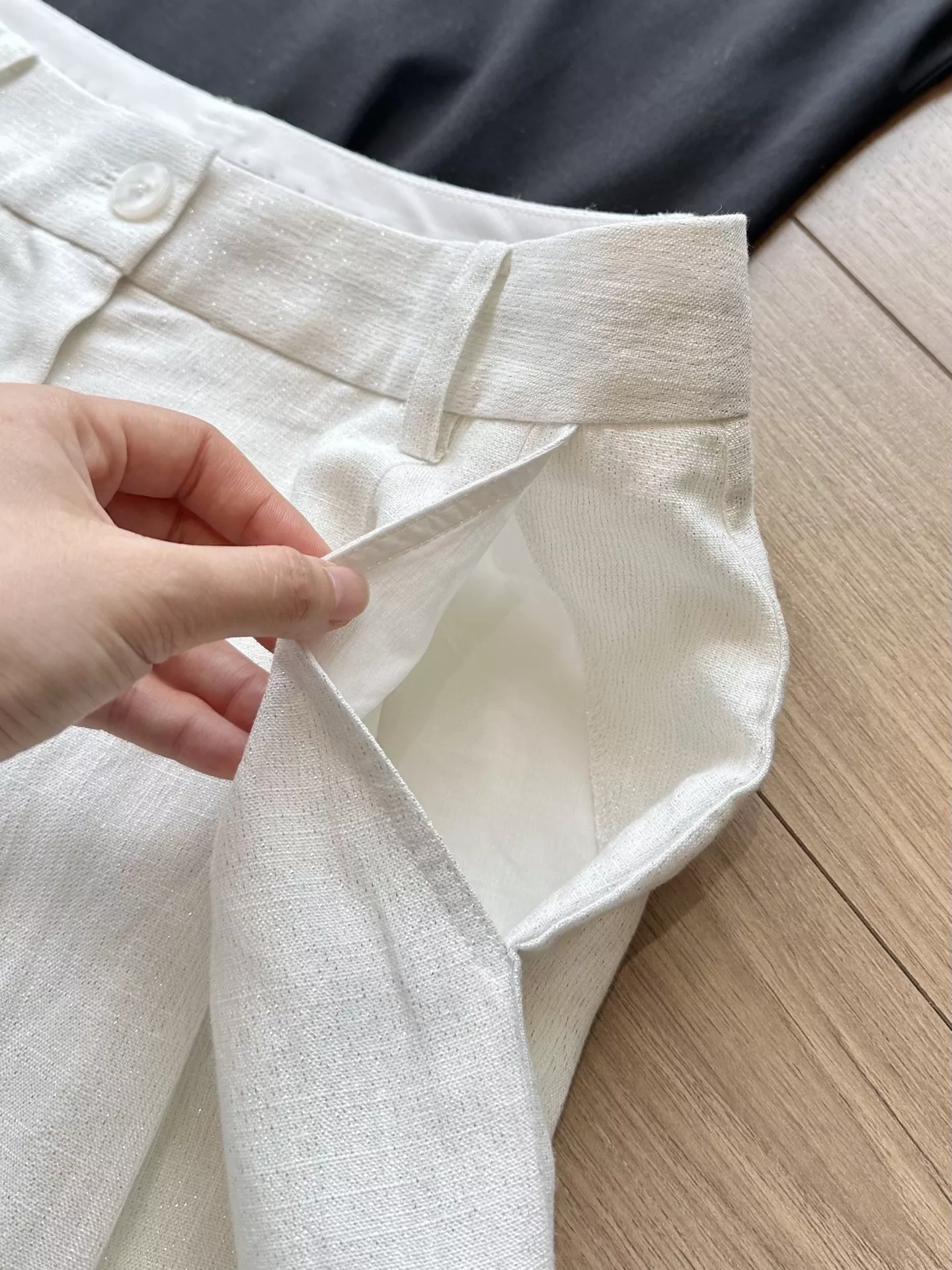 브루넬로쿠치넬리 실버사 포인트 리넨 버뮤다 반바지 상세 이미지 33
