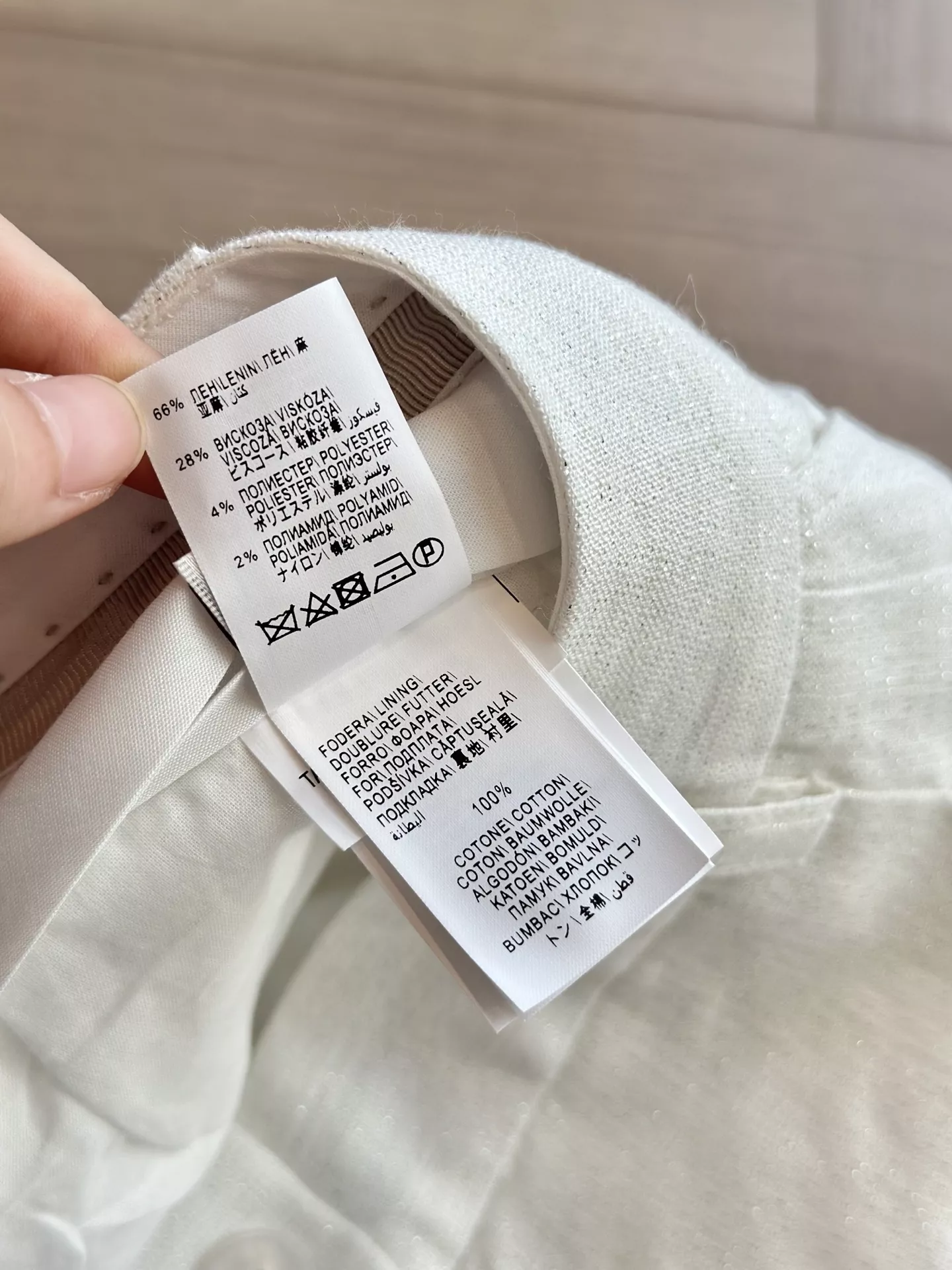 브루넬로쿠치넬리 실버사 포인트 리넨 버뮤다 반바지 상세 이미지 80