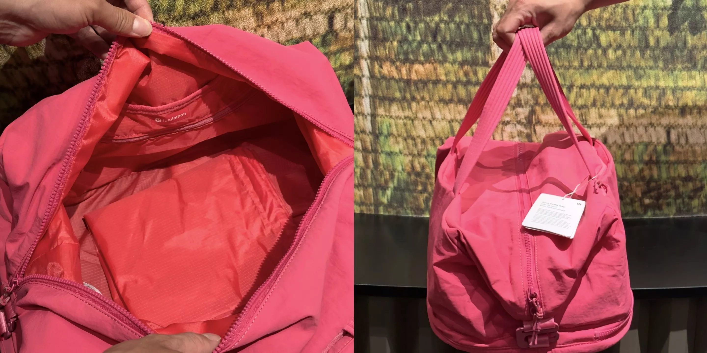 룰루레몬 삼합일 건습분리 요가 운동가방 상세 이미지 8