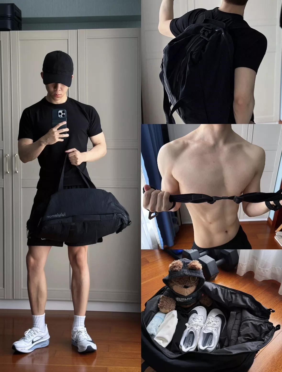룰루레몬 삼합일 건습분리 요가 운동가방 상세 이미지 11
