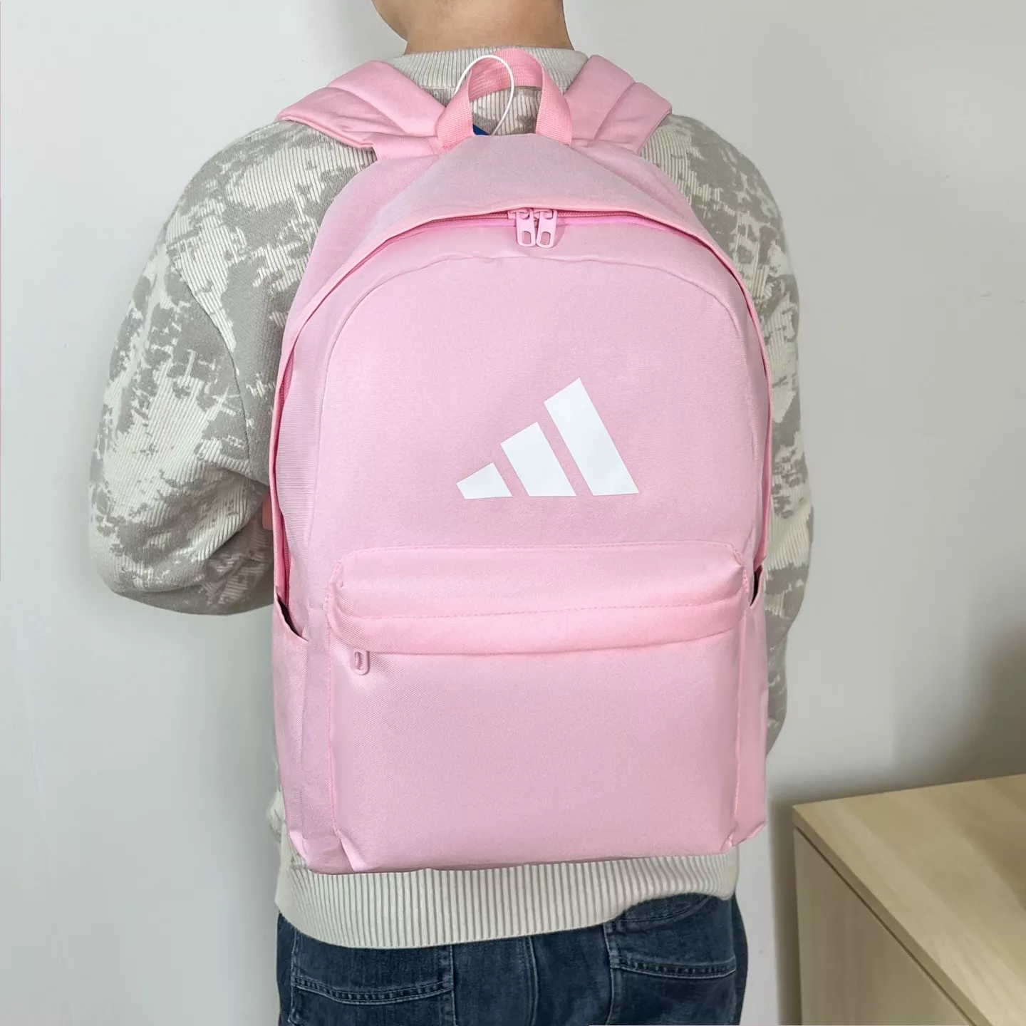 아디다스 심플 캐주얼 방수 노트북 수납 가방 상세 이미지 7