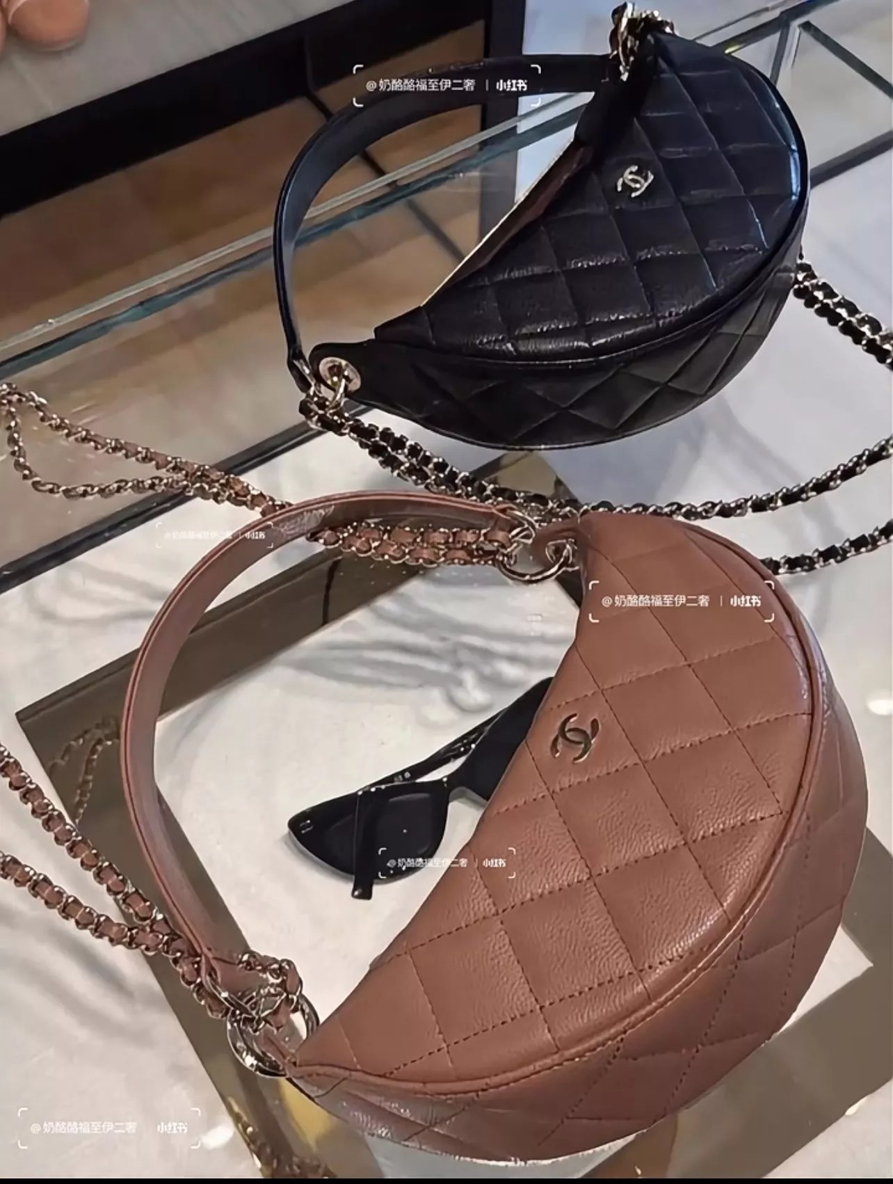 샤넬 퀼팅 디테일 멀티 웨어 백 상세 이미지 10
