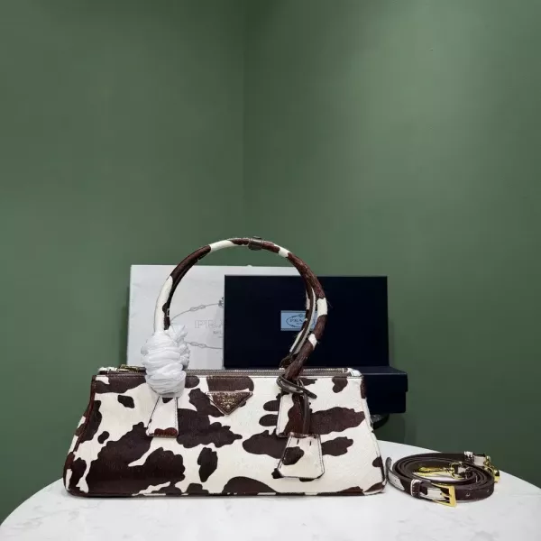 프라다 애니멀 패턴 갈레리아 라인 백