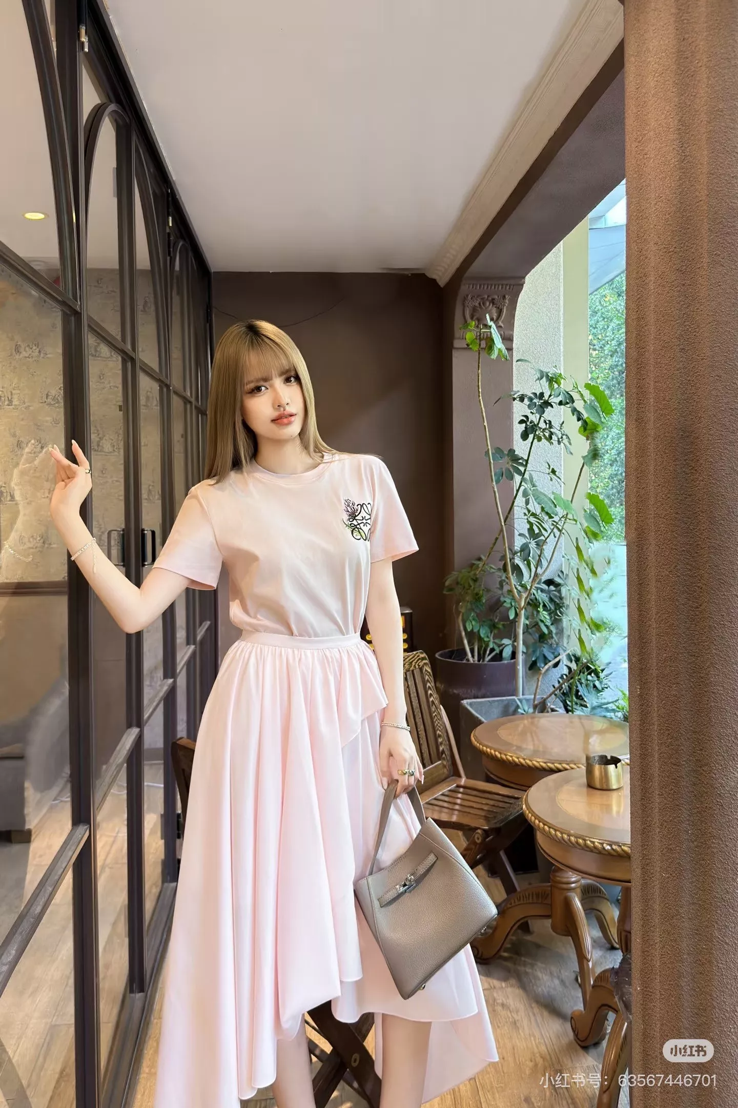 로에베 비대칭 러플 코튼 스커트 상세 이미지 30