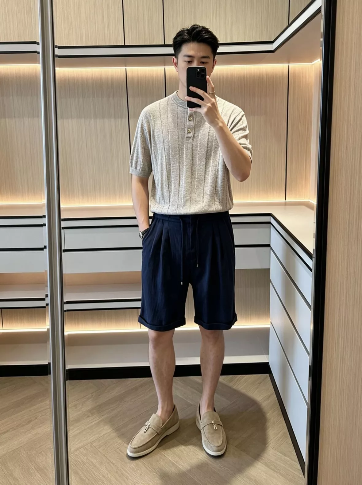 브루넬로쿠치넬리 프렌치 린넨 버뮤다 쇼츠 상세 이미지 107
