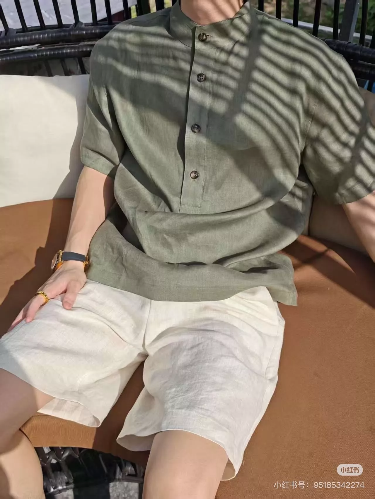 브루넬로쿠치넬리 프렌치 린넨 버뮤다 쇼츠 상세 이미지 18