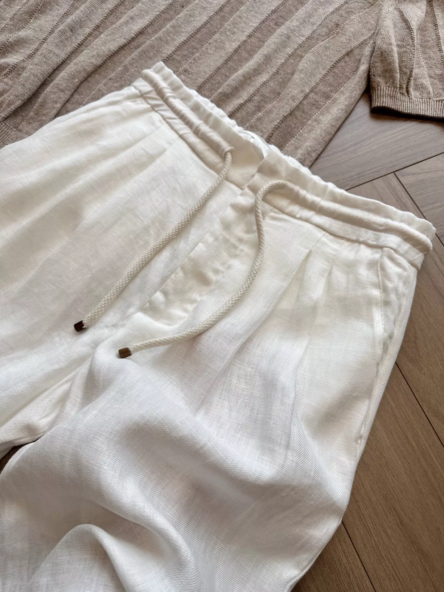 브루넬로쿠치넬리 프렌치 린넨 버뮤다 쇼츠 상세 이미지 35