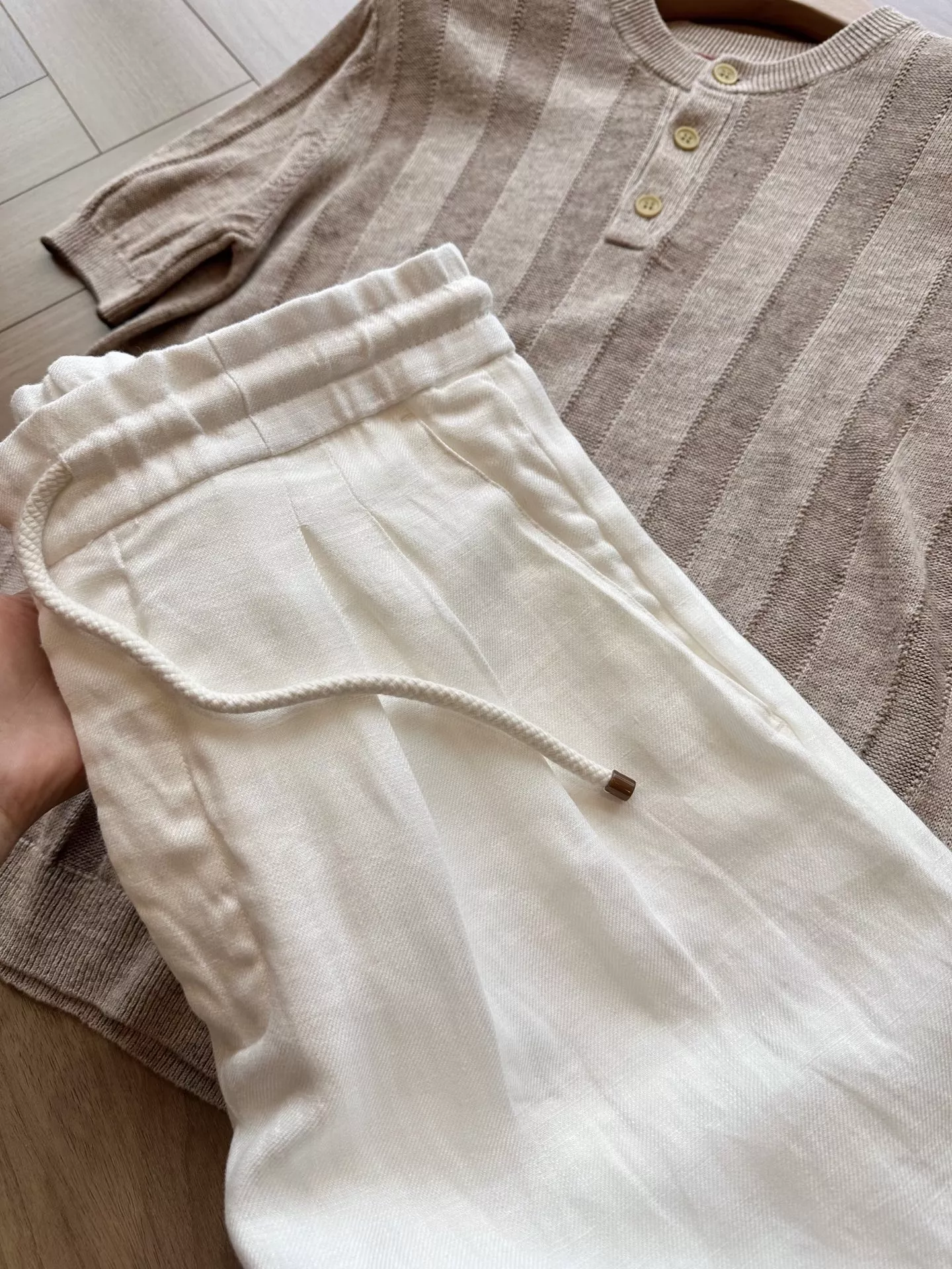 브루넬로쿠치넬리 프렌치 린넨 버뮤다 쇼츠 상세 이미지 50