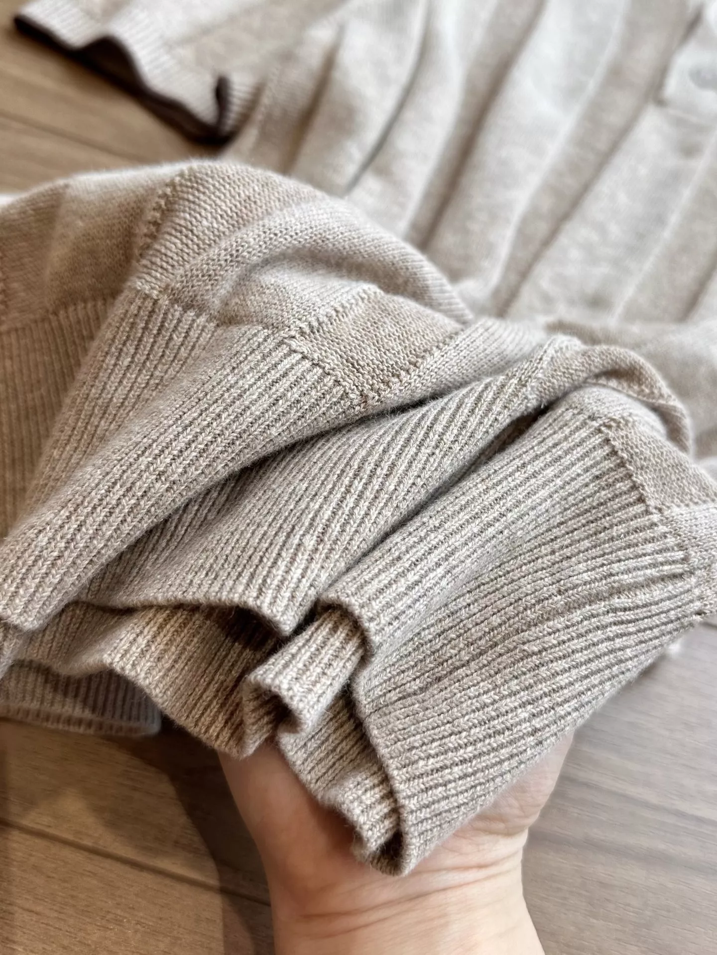 브루넬로쿠치넬리 린넨 혼방 헨리넥 반소매 상의 상세 이미지 45