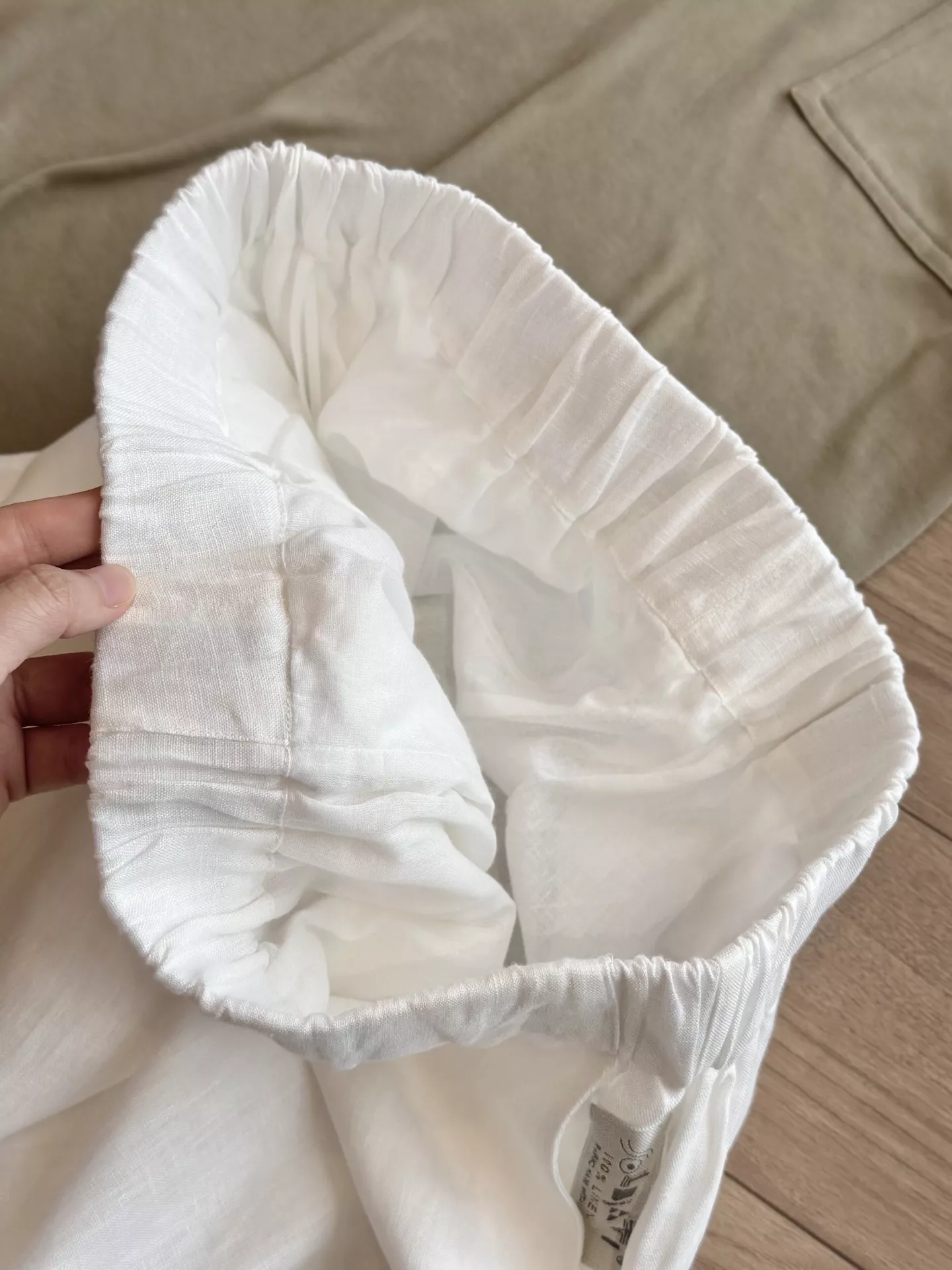 로로피아나 발레리오 퓨어 린넨 와이드 팬츠 상세 이미지 35