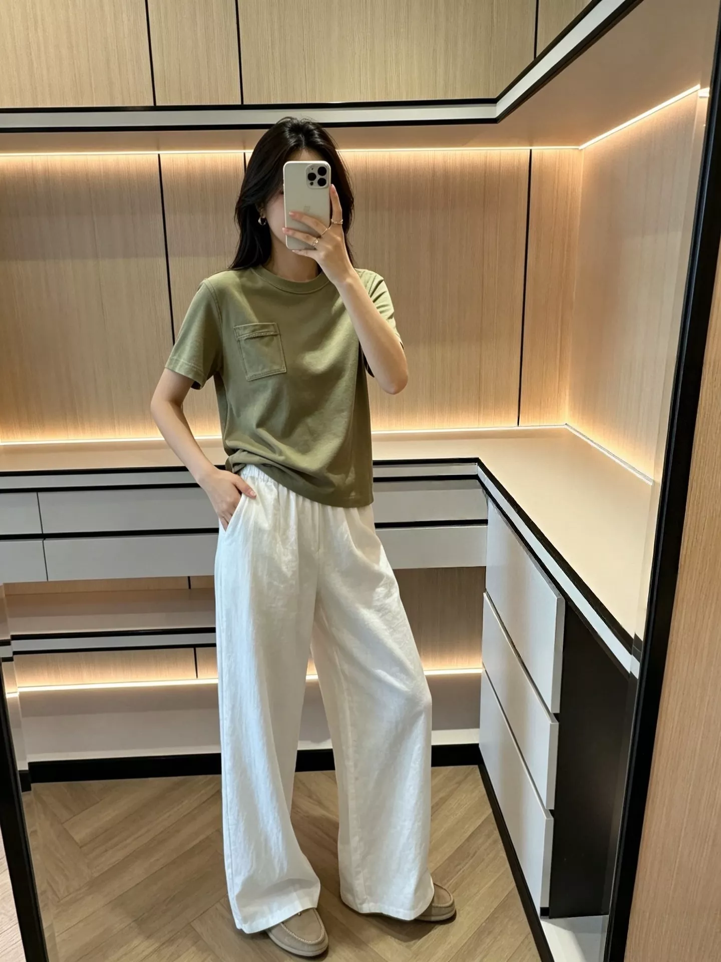 로로피아나 발레리오 퓨어 린넨 와이드 팬츠 상세 이미지 103