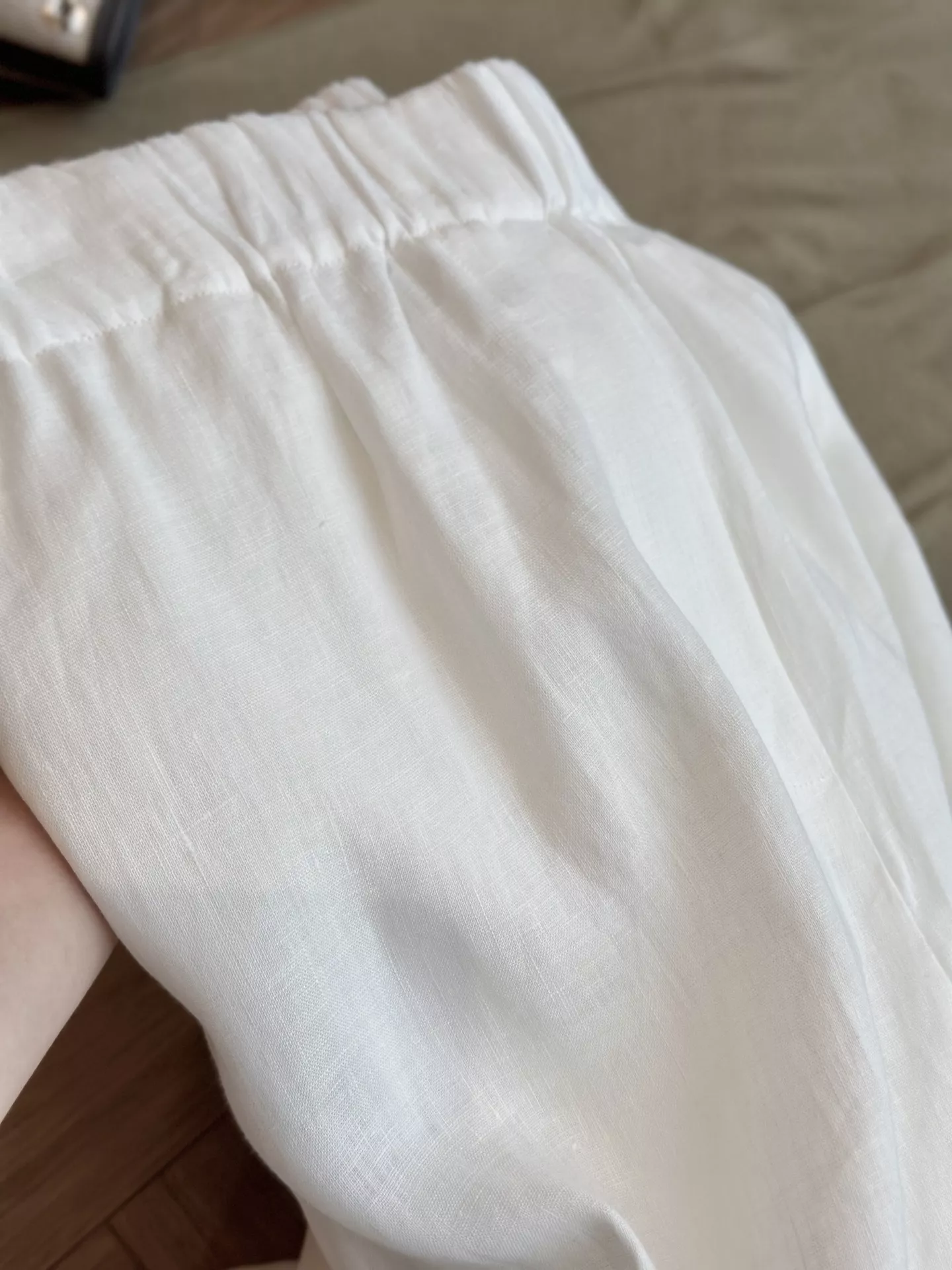 로로피아나 발레리오 퓨어 린넨 와이드 팬츠 상세 이미지 55