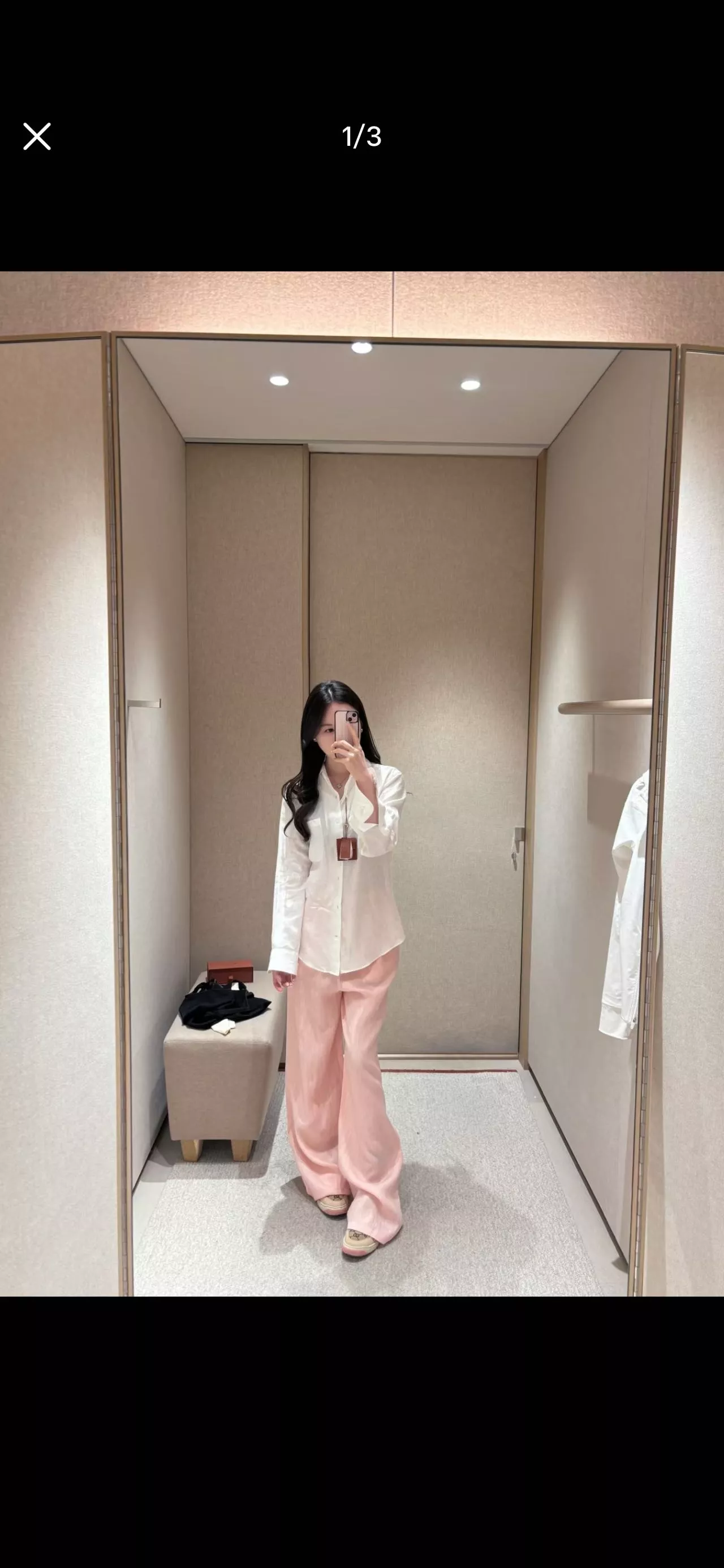 로로피아나 발레리오 퓨어 린넨 와이드 팬츠 상세 이미지 112