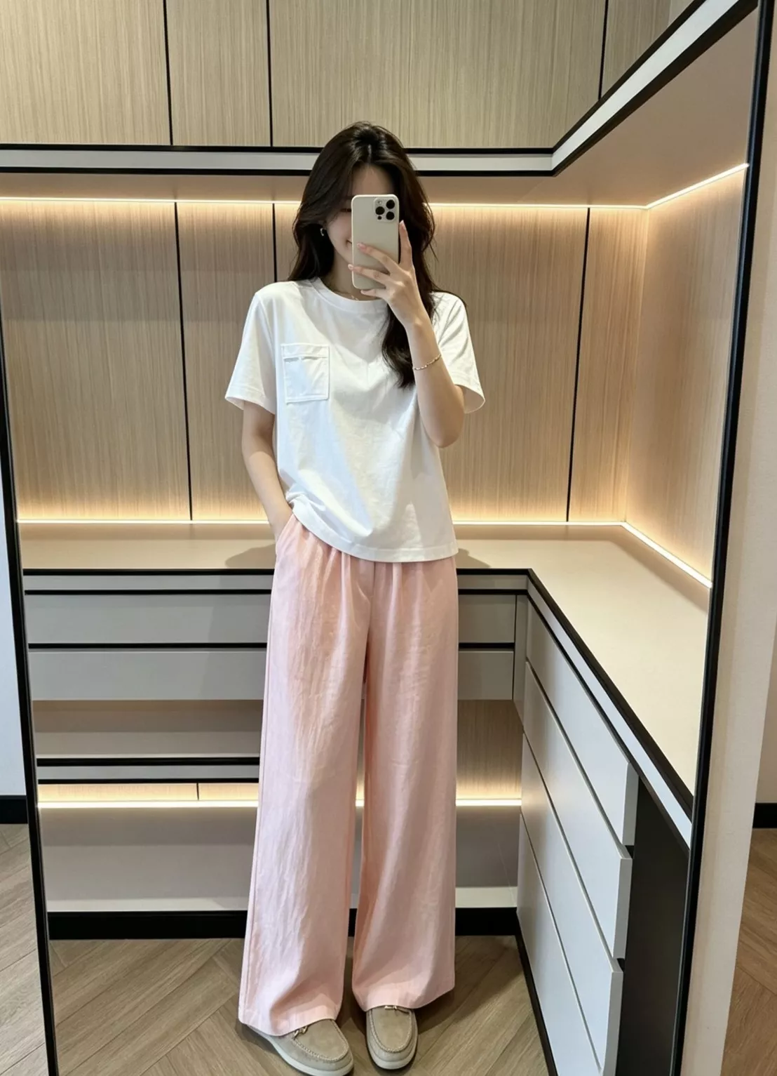 로로피아나 발레리오 퓨어 린넨 와이드 팬츠 상세 이미지 99