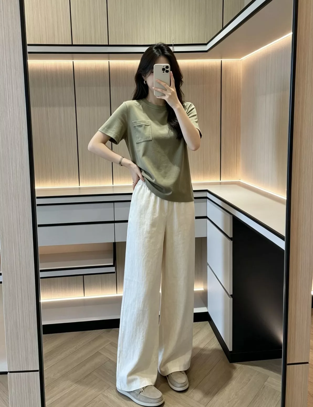 로로피아나 발레리오 퓨어 린넨 와이드 팬츠 상세 이미지 95