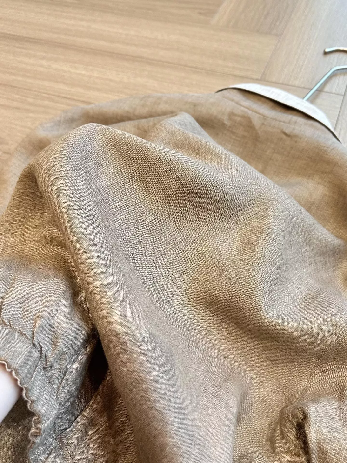 로로피아나 양면 착용 린넨 봄버 아우터 상세 이미지 40