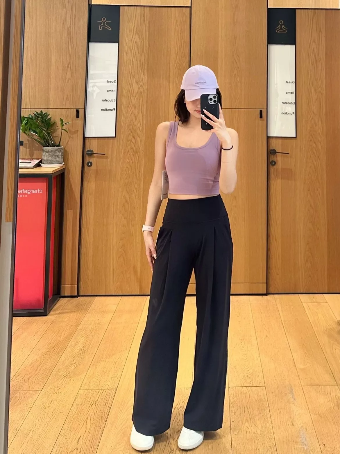 룰루레몬 얼라인 와이드 핏 운동 팬츠 상세 이미지 93