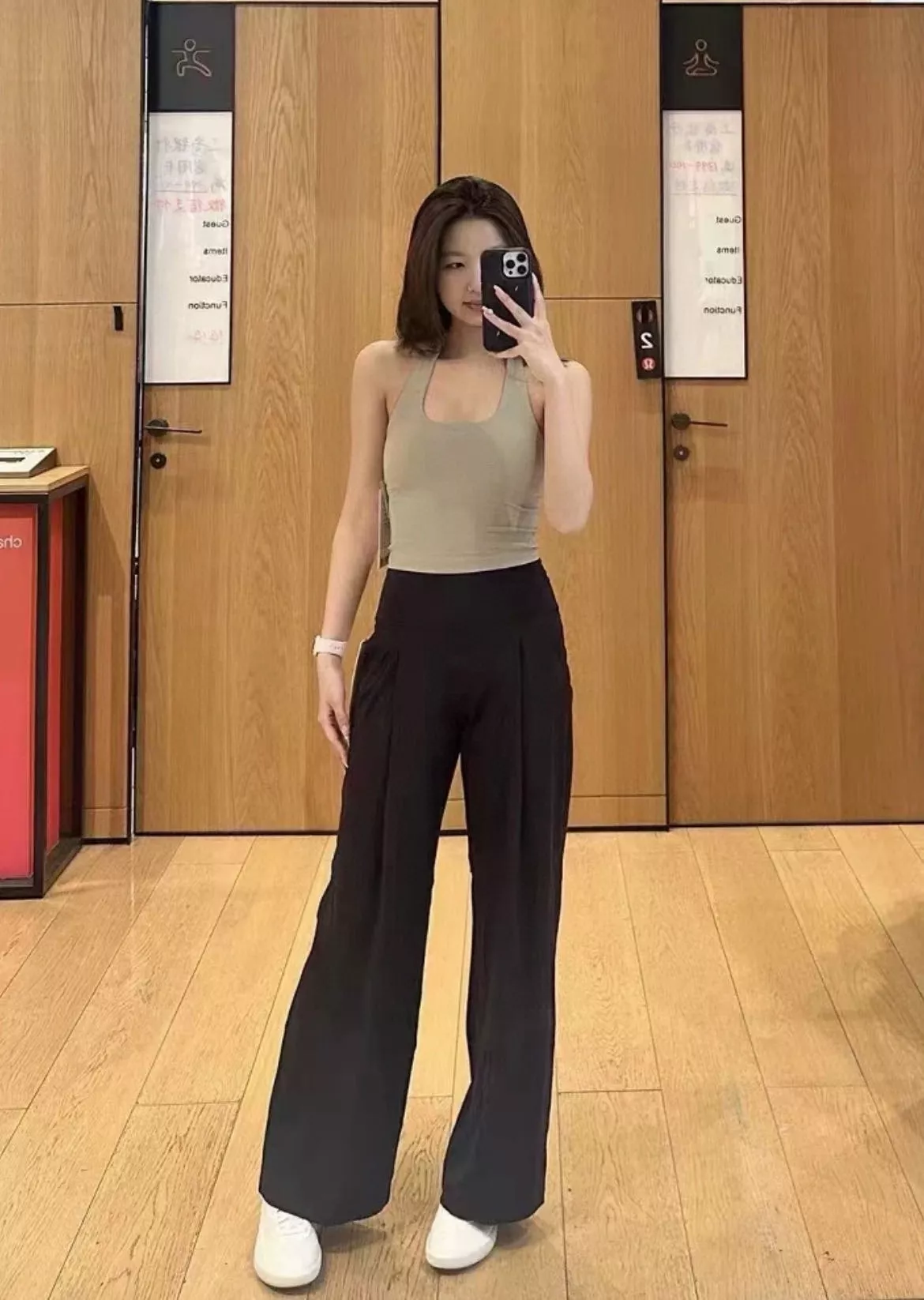 룰루레몬 얼라인 와이드 핏 운동 팬츠 상세 이미지 99
