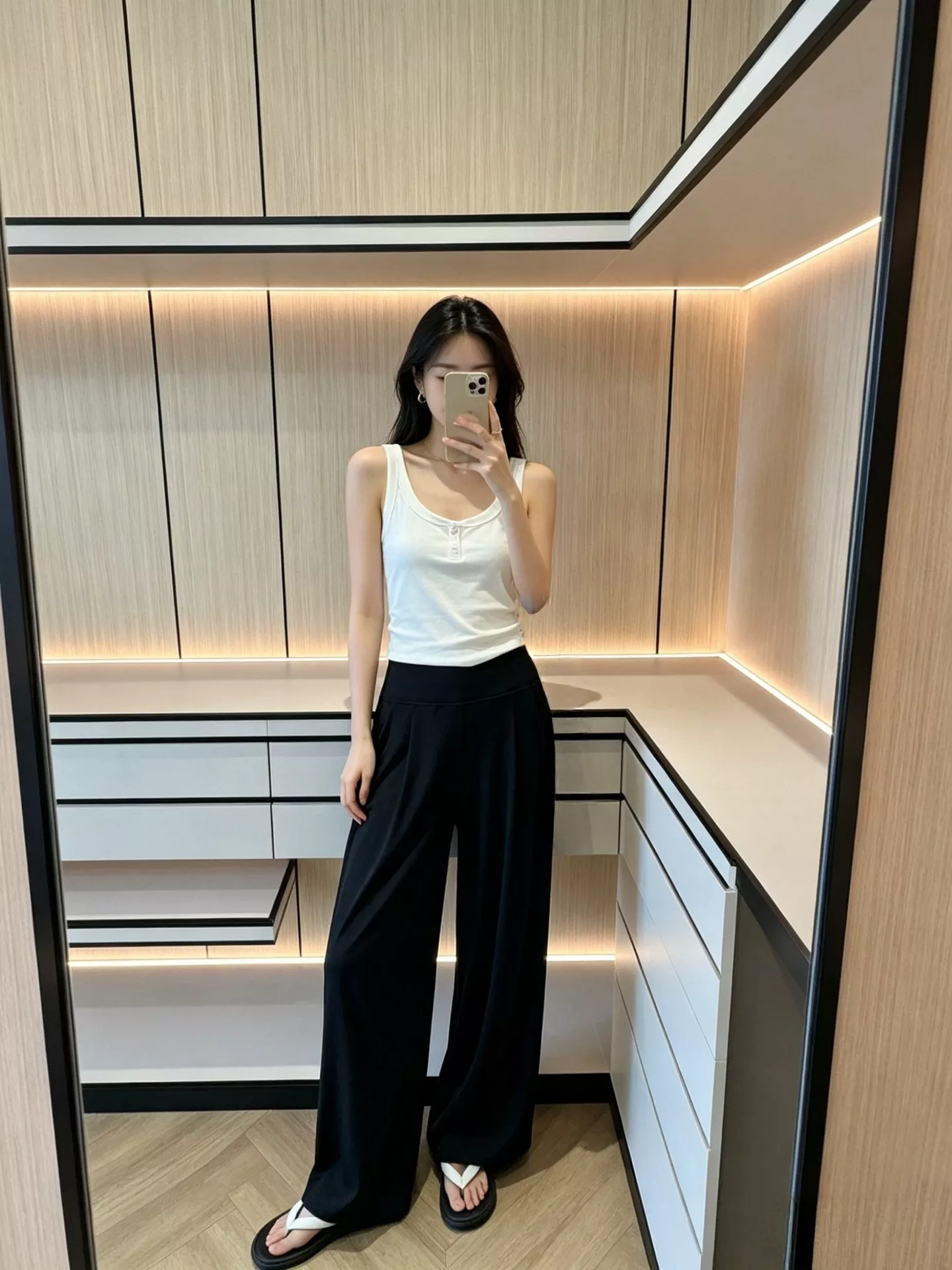 룰루레몬 얼라인 와이드 핏 운동 팬츠 상세 이미지 90