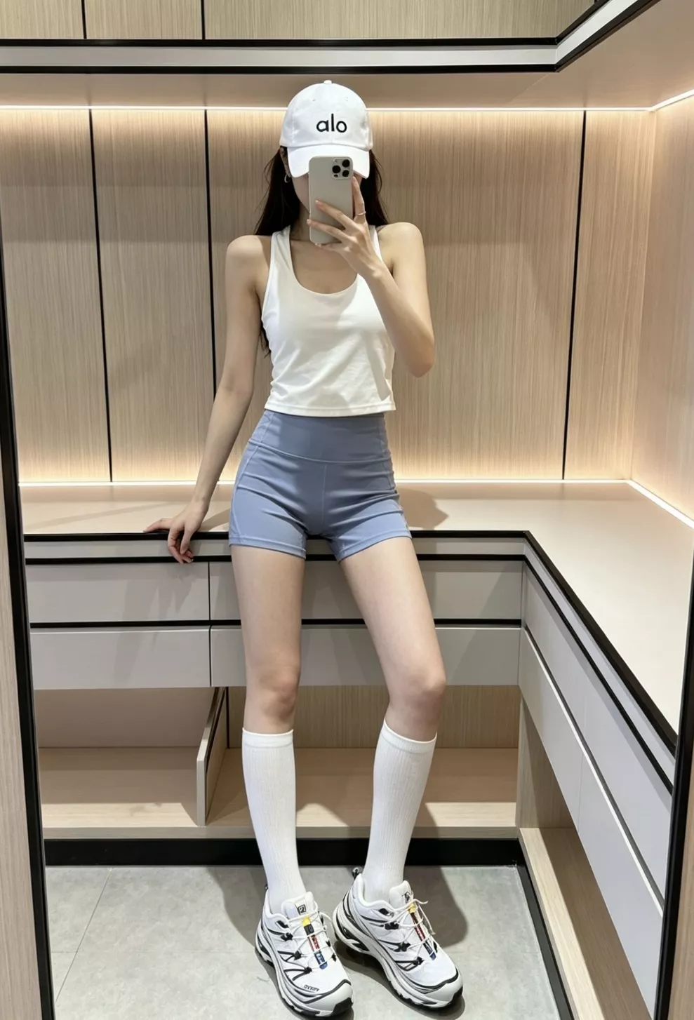 룰루레몬 하이웨이스트 요가 쇼츠 상세 이미지 91