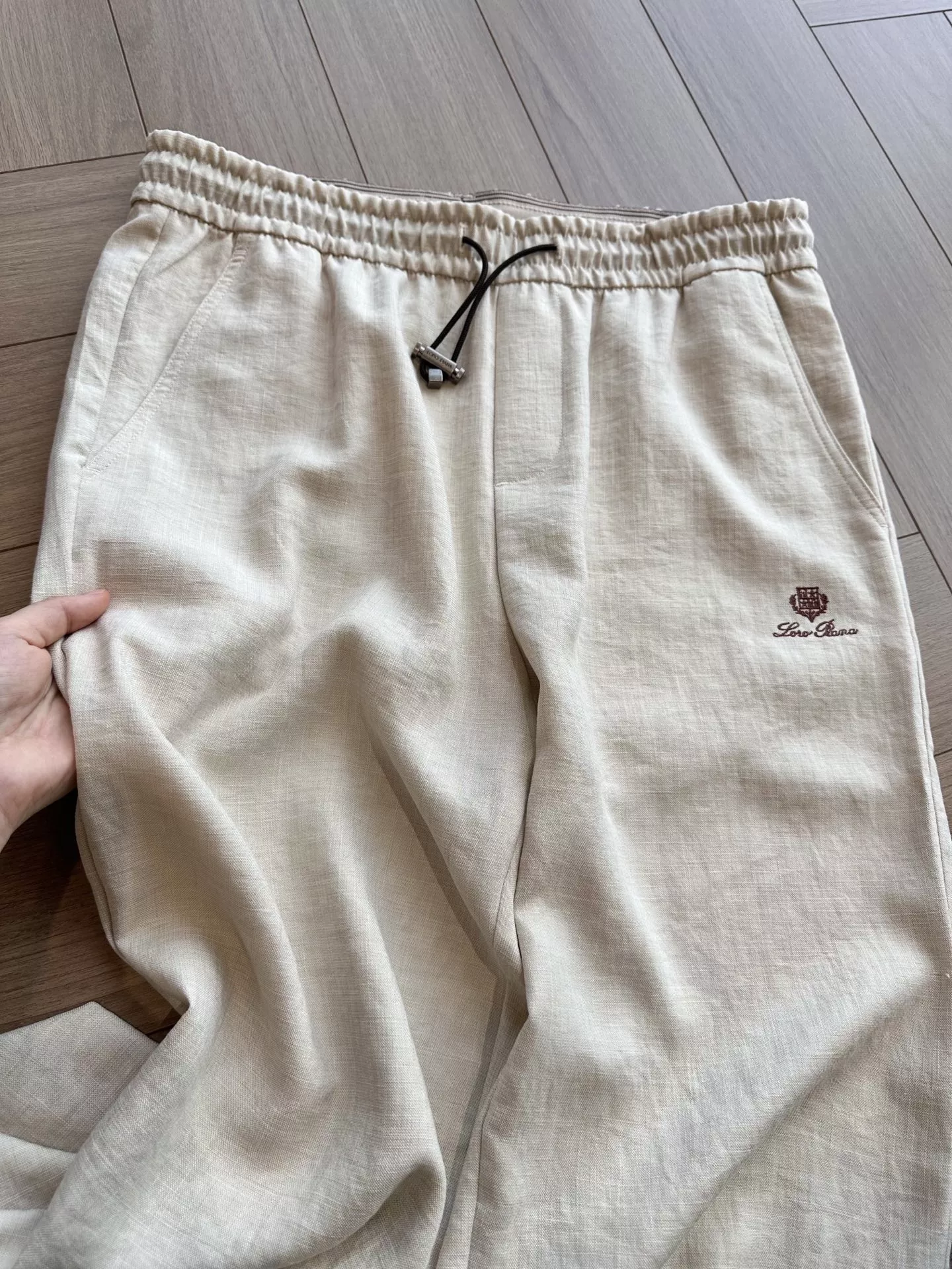 로로피아나 린넨 텐셀 혼방 밴딩 팬츠 상세 이미지 22