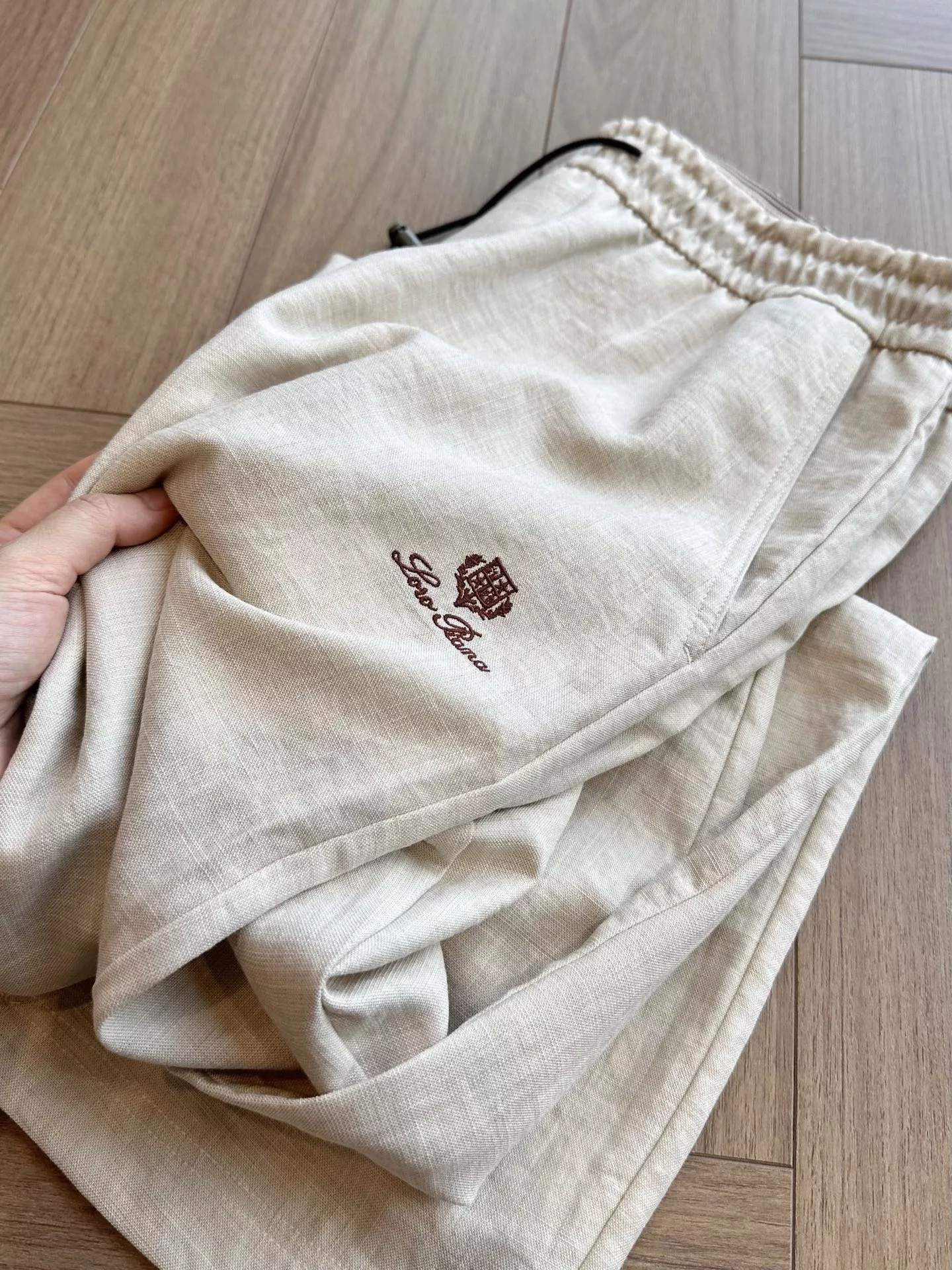 로로피아나 린넨 텐셀 혼방 밴딩 팬츠 상세 이미지 37