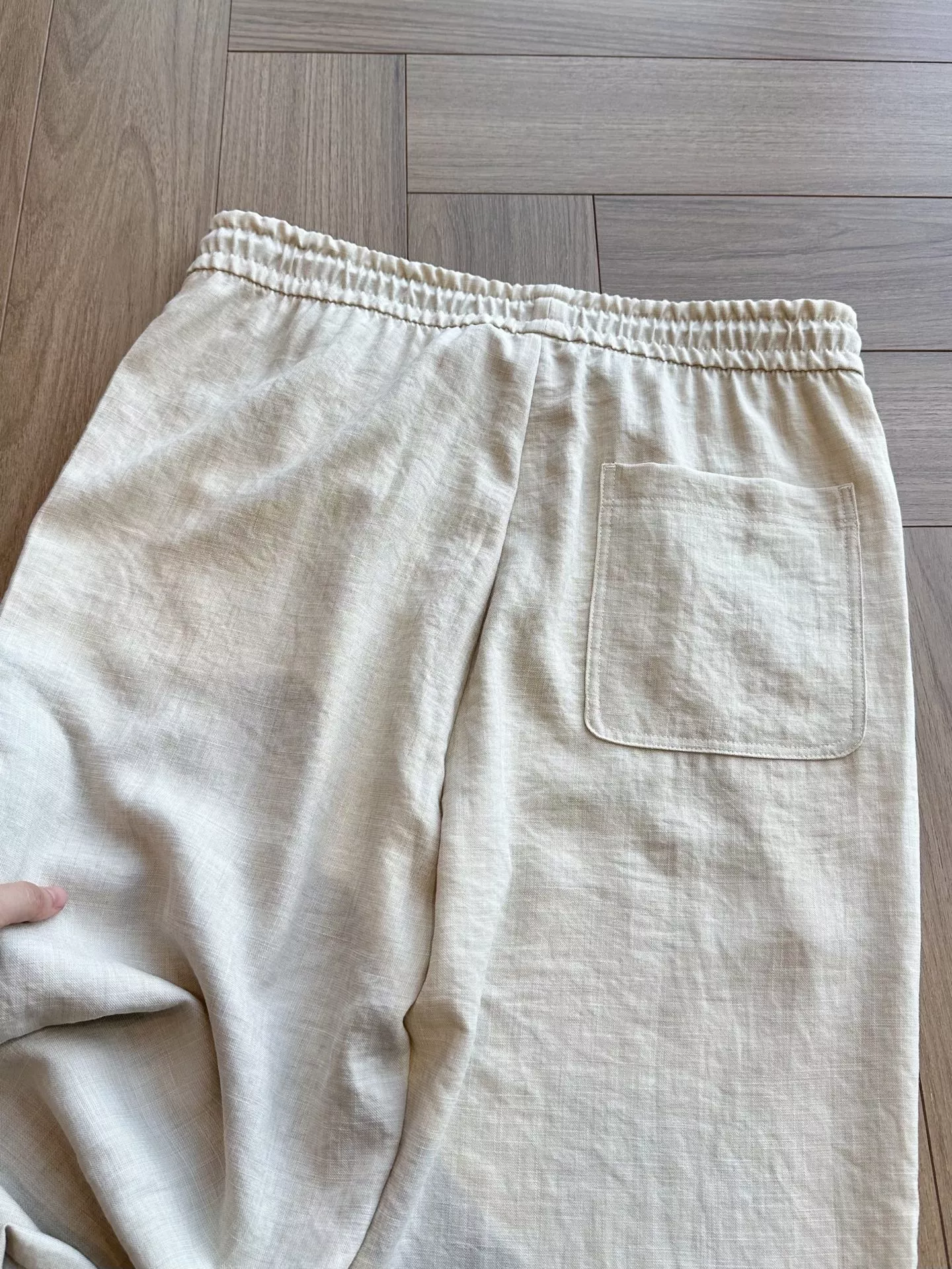 로로피아나 린넨 텐셀 혼방 밴딩 팬츠 상세 이미지 16