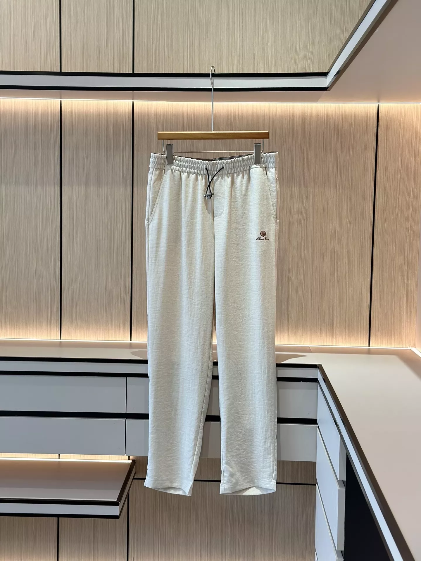 로로피아나 린넨 텐셀 혼방 밴딩 팬츠 상세 이미지 8