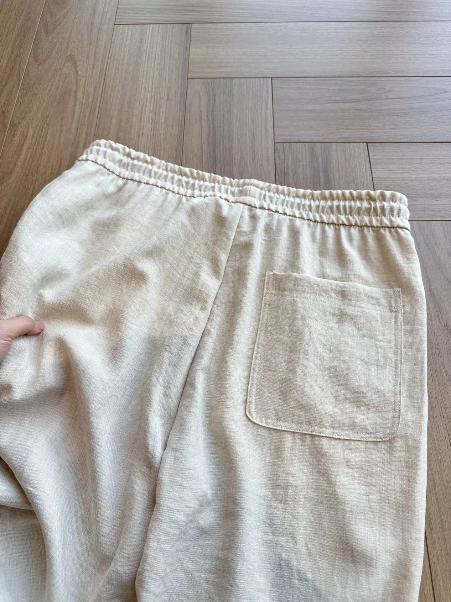 로로피아나 린넨 텐셀 혼방 밴딩 팬츠 상세 이미지 17