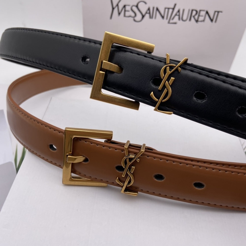 입생로랑 YSL 버클 슬림 벨트