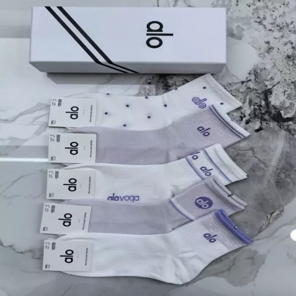 알로 중장 길이 루즈 핏 삭스 세트