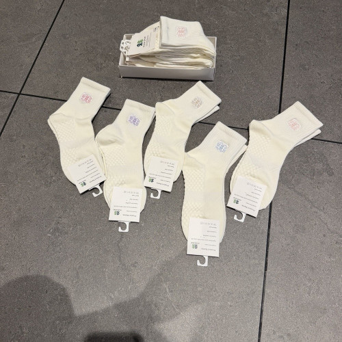 코오롱스포츠 자수 로고 포인트 여성 양말 세트