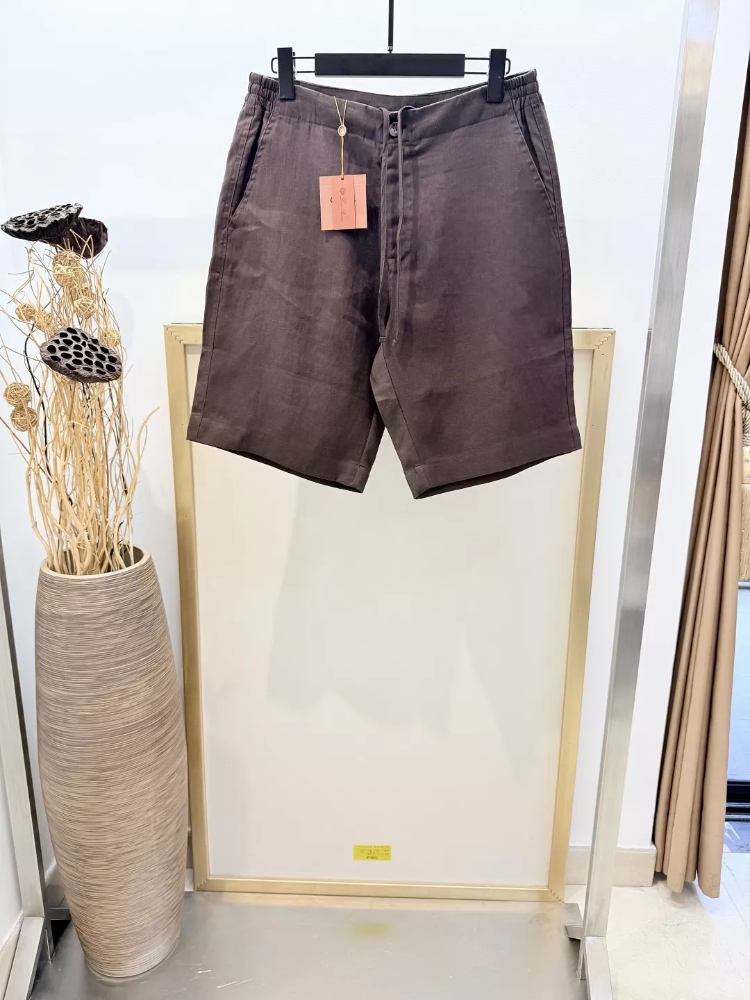 로로피아나 놀란 린넨 버뮤다 쇼츠 상세 이미지 1