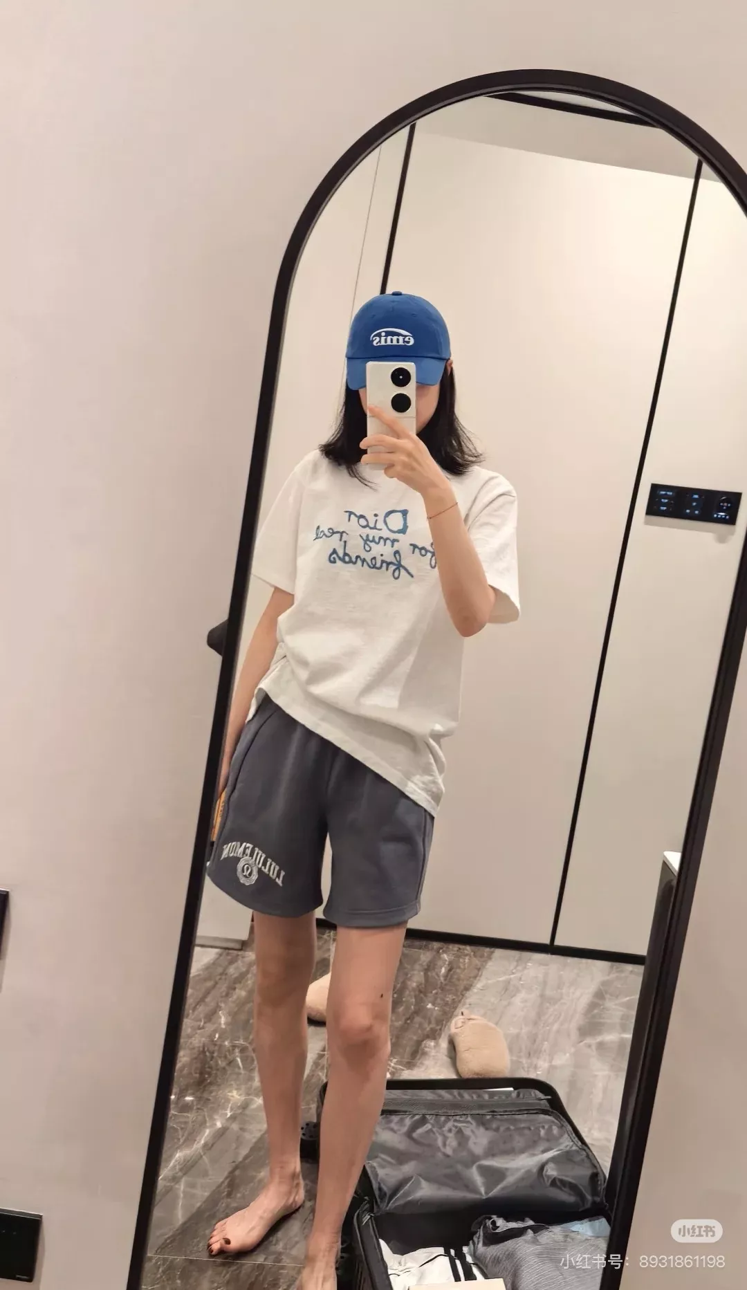 디올 타월 자수 로고 코튼 반팔 상의 상세 이미지 17