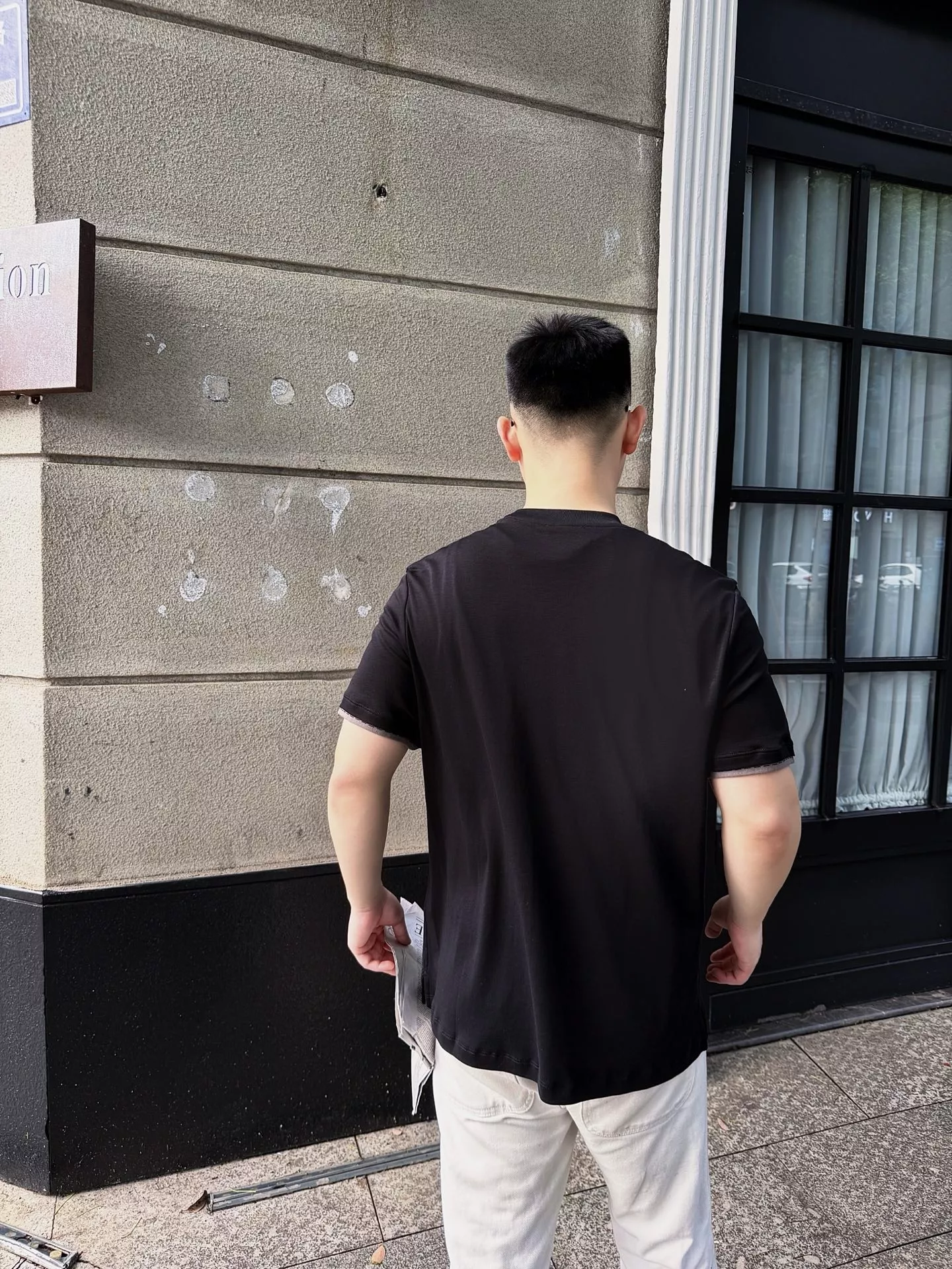 에르메스 마상 도안 디테일 코튼 상의 상세 이미지 11