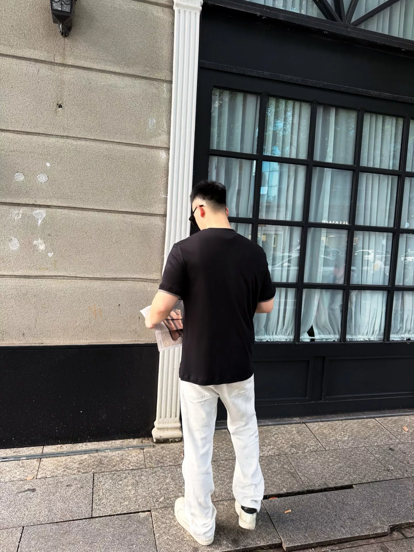에르메스 마상 도안 디테일 코튼 상의 상세 이미지 16