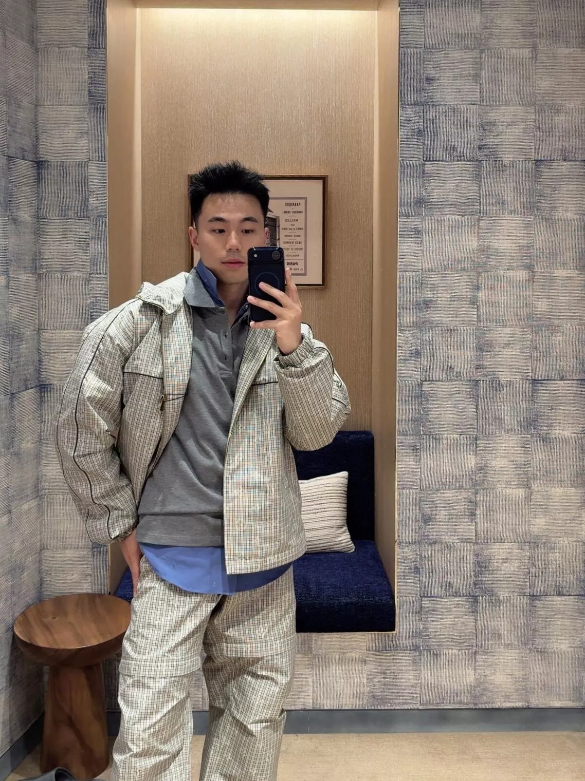루이비통 모노그램 체크 투웨이 팬츠 상세 이미지 12