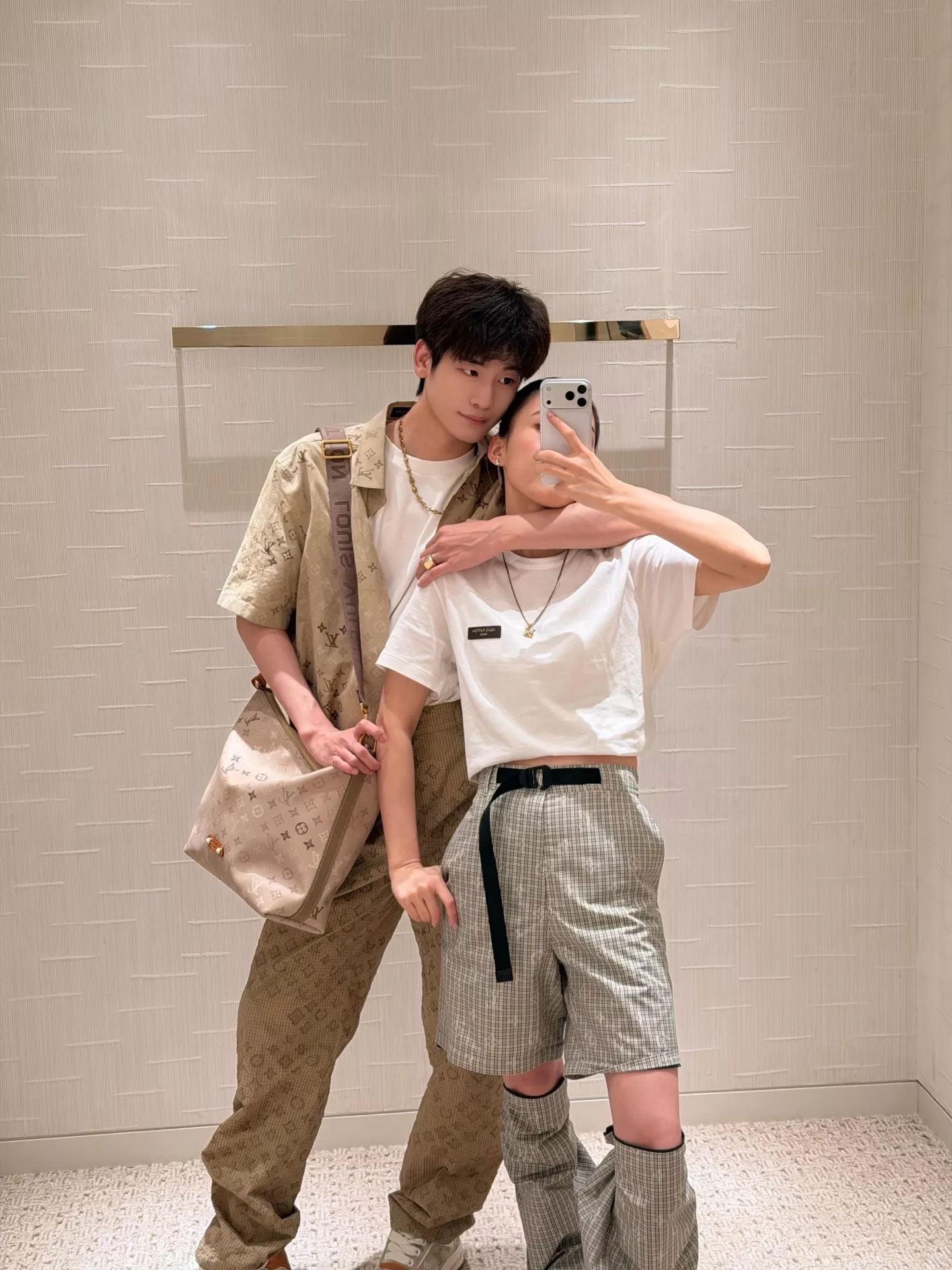 루이비통 모노그램 체크 투웨이 팬츠 상세 이미지 20