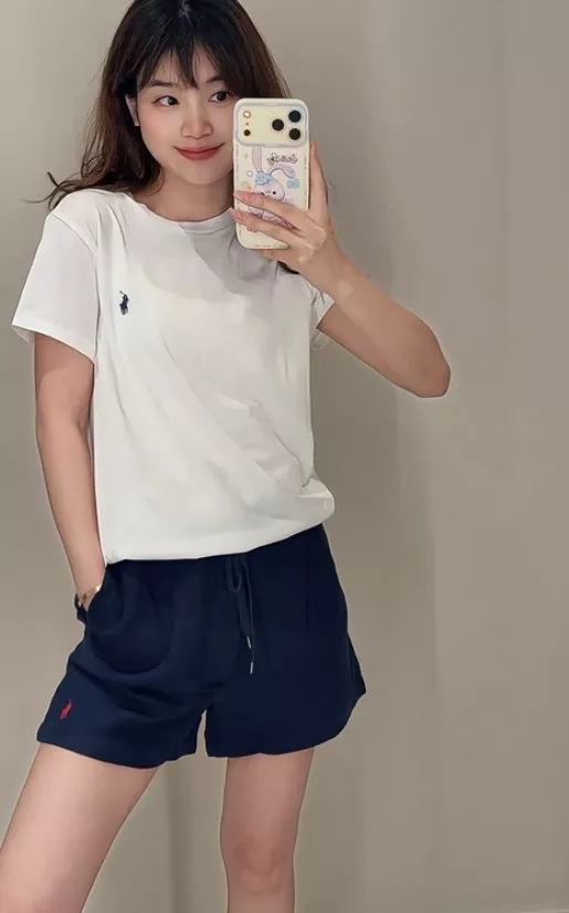 랄프로렌 리넨 자수 밴딩 반바지 상세 이미지 18
