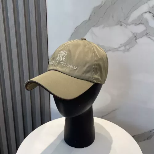 브루넬로쿠치넬리 자수 포인트 베이스볼 모자