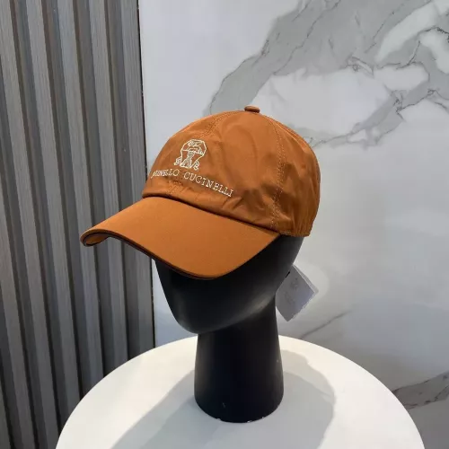 브루넬로쿠치넬리 자수 포인트 베이스볼 캡