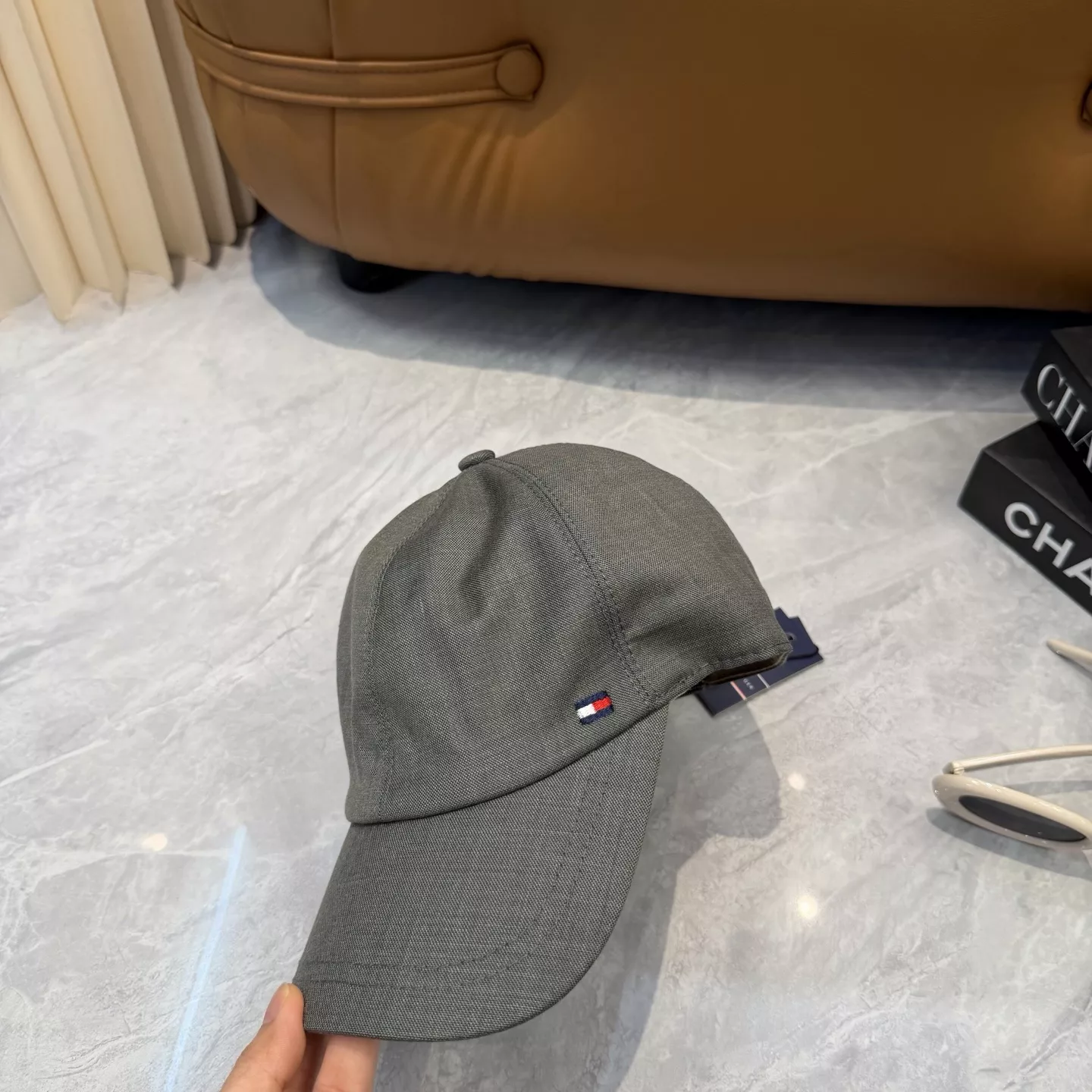 타미힐피거 린넨 무드 캐주얼 야구모자 상세 이미지 2