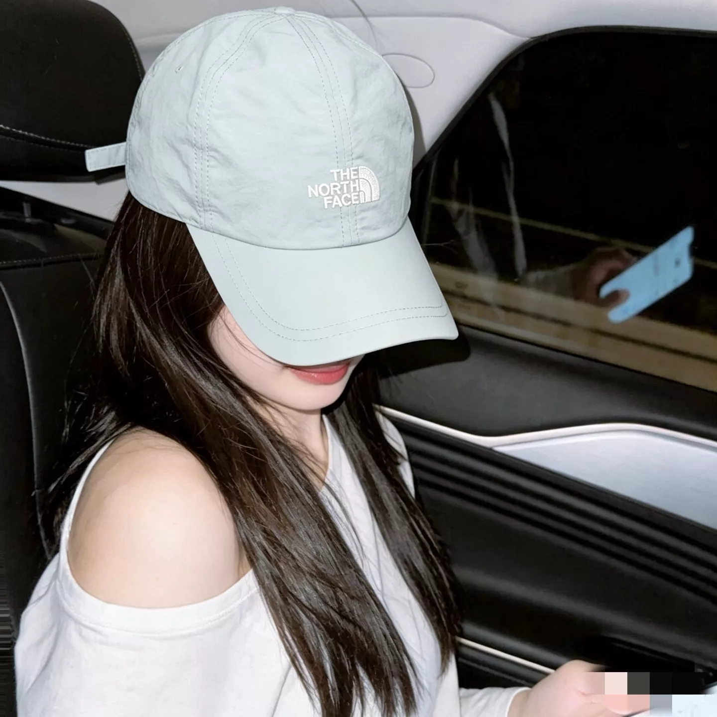 노스페이스 로고 포인트 데일리 캡 상세 이미지 2