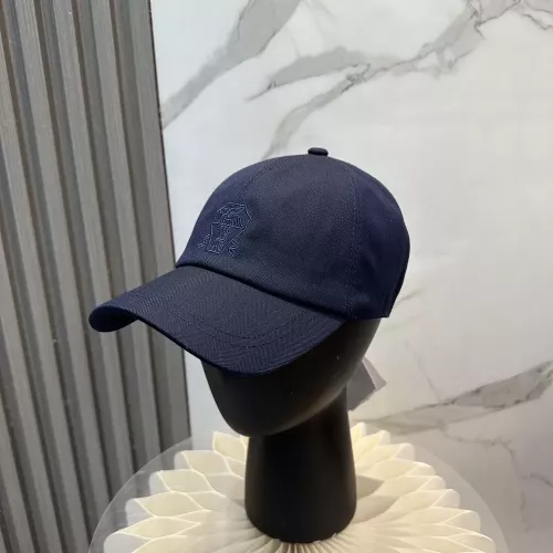 브루넬로쿠치넬리 헤링본 포인트 사계절 야구모자