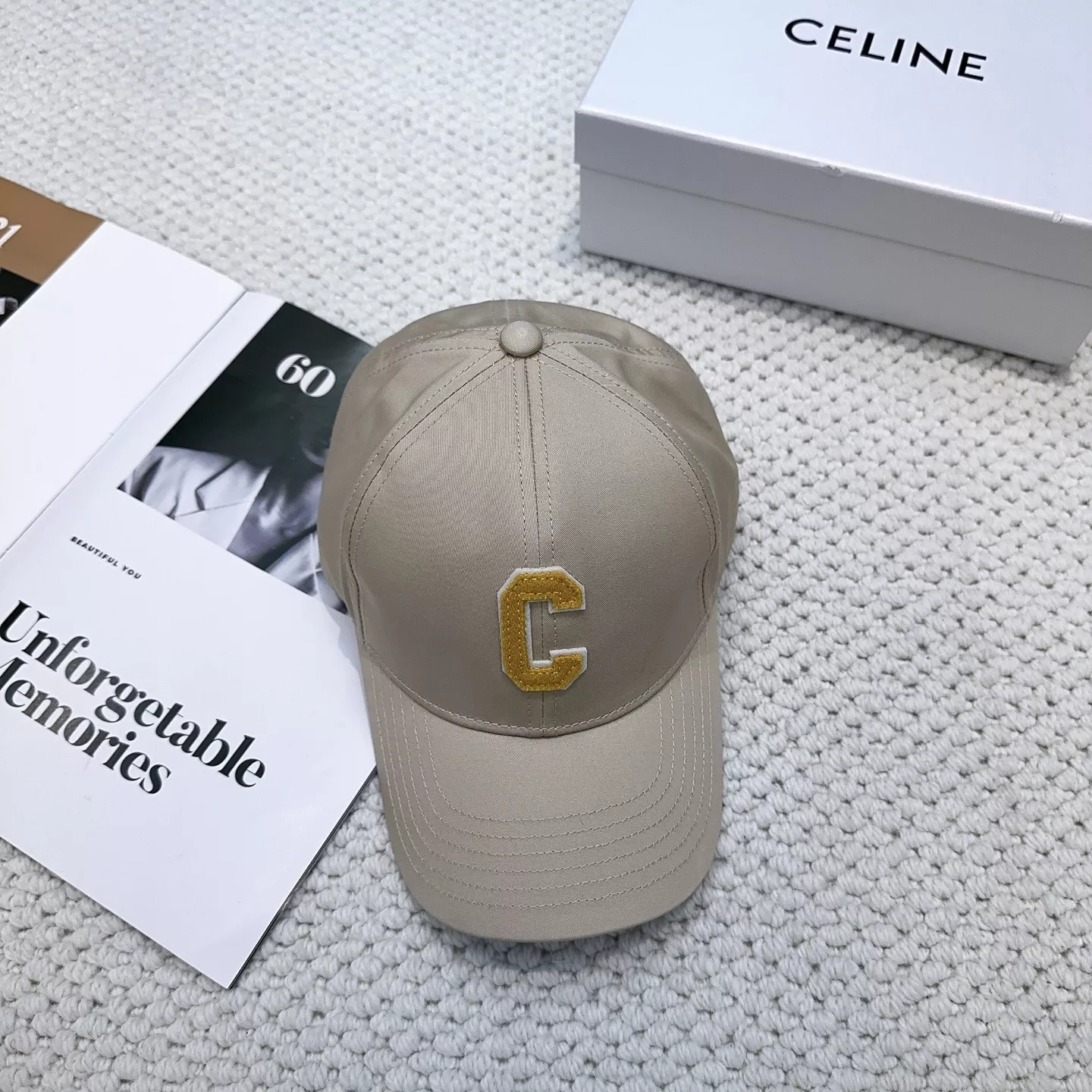 셀린느 C 로고 포인트 야구모자 상세 이미지 7