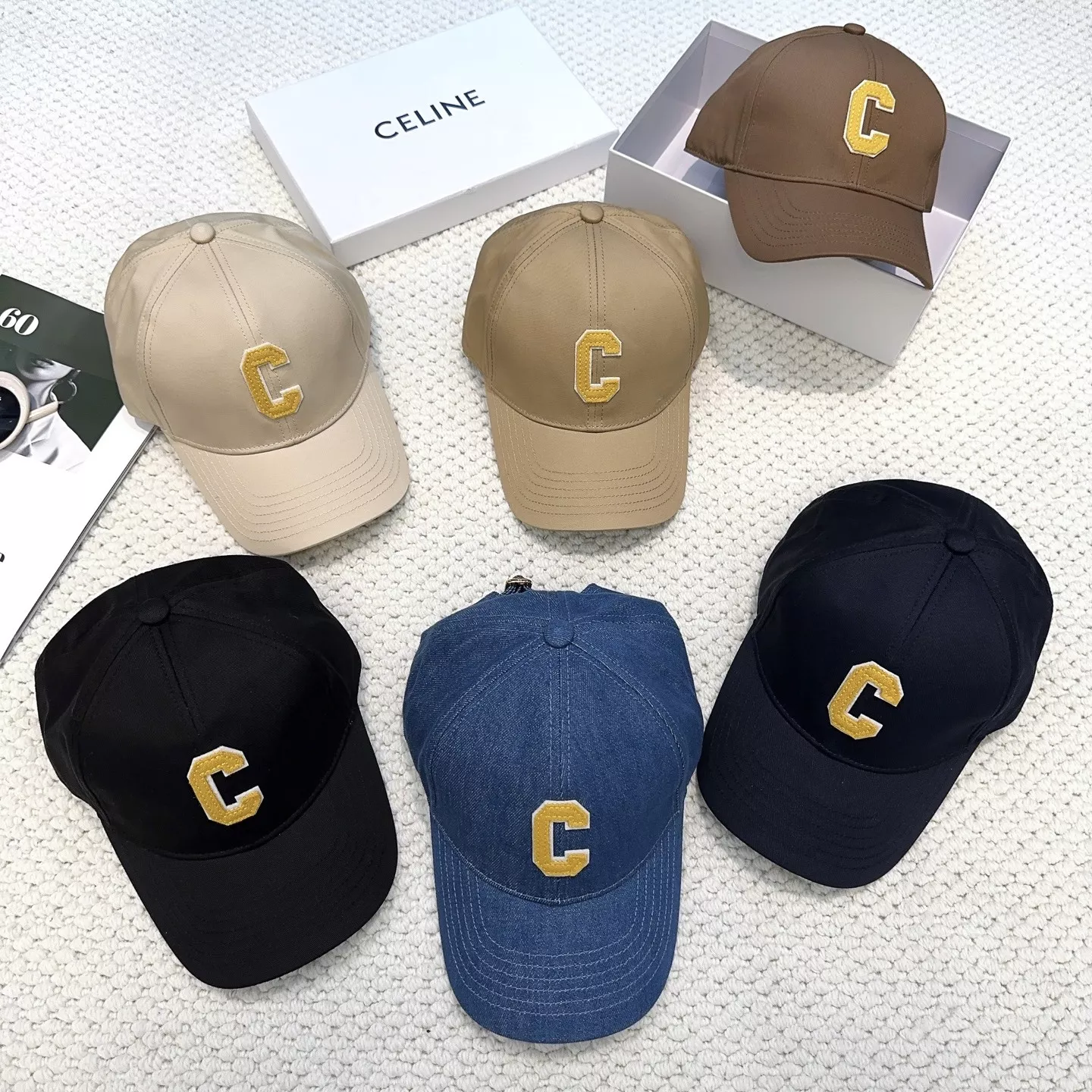 셀린느 C 로고 포인트 야구모자 상세 이미지 9