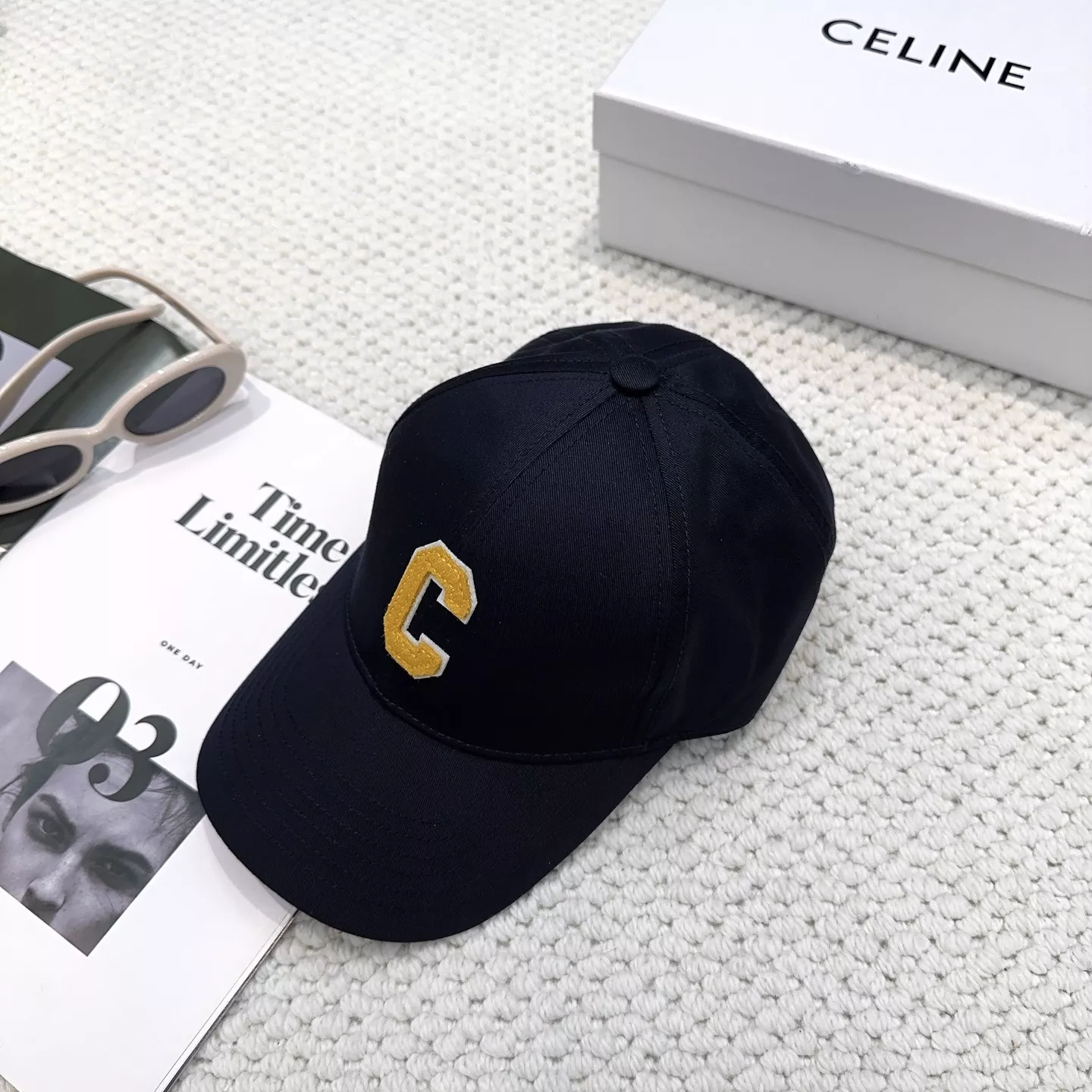 셀린느 C 로고 포인트 야구모자 상세 이미지 6
