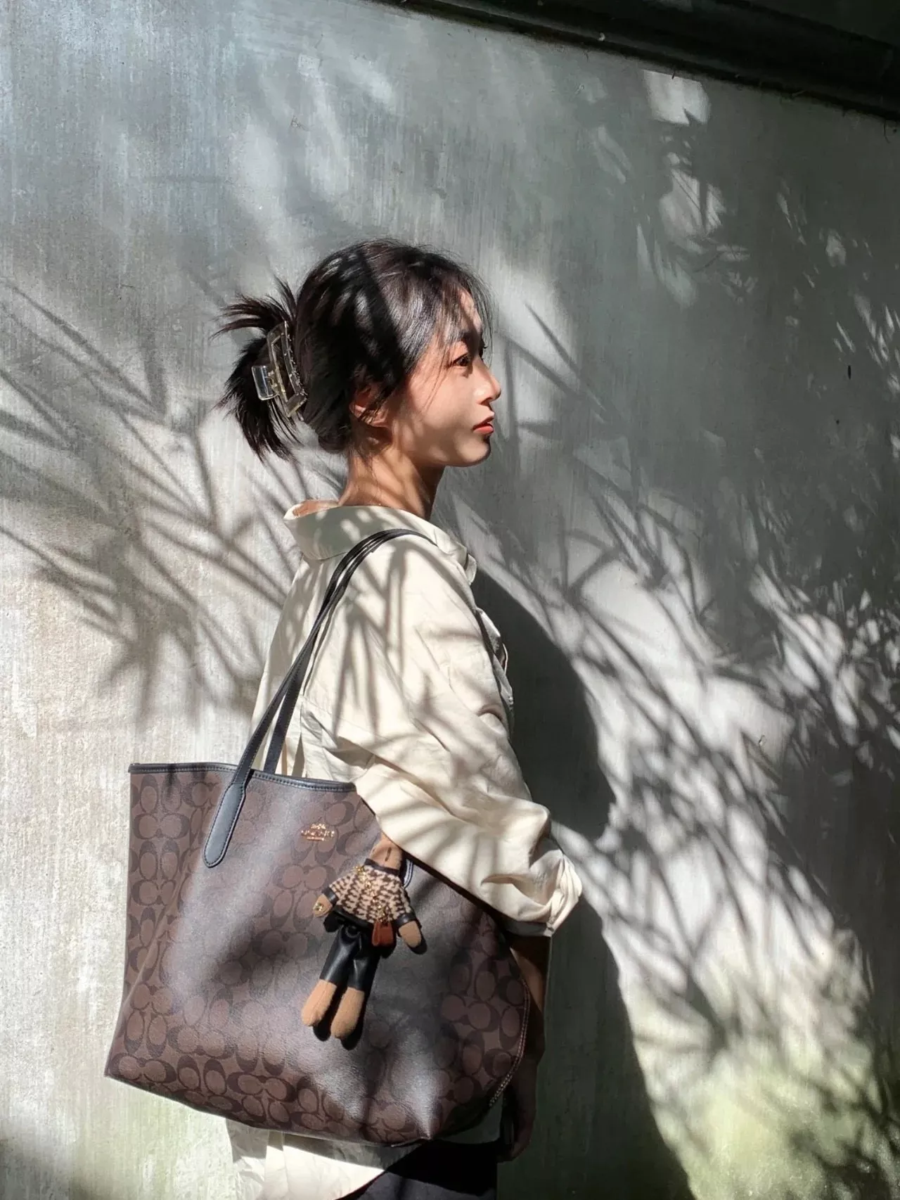 코치 시티 올오버 패턴 데일리 백 상세 이미지 84