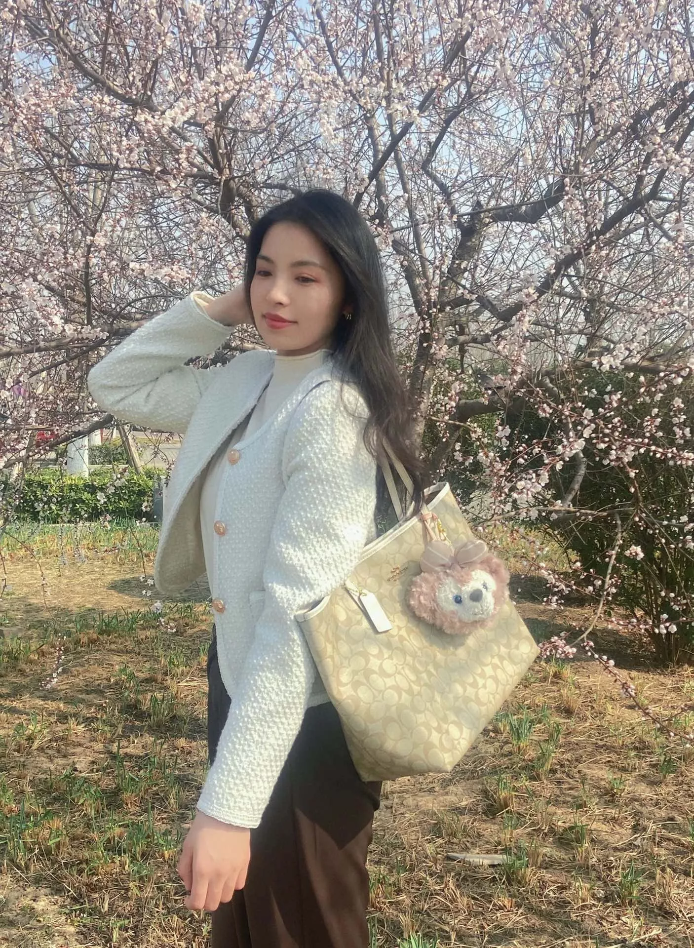 코치 시티 올오버 패턴 데일리 백 상세 이미지 95