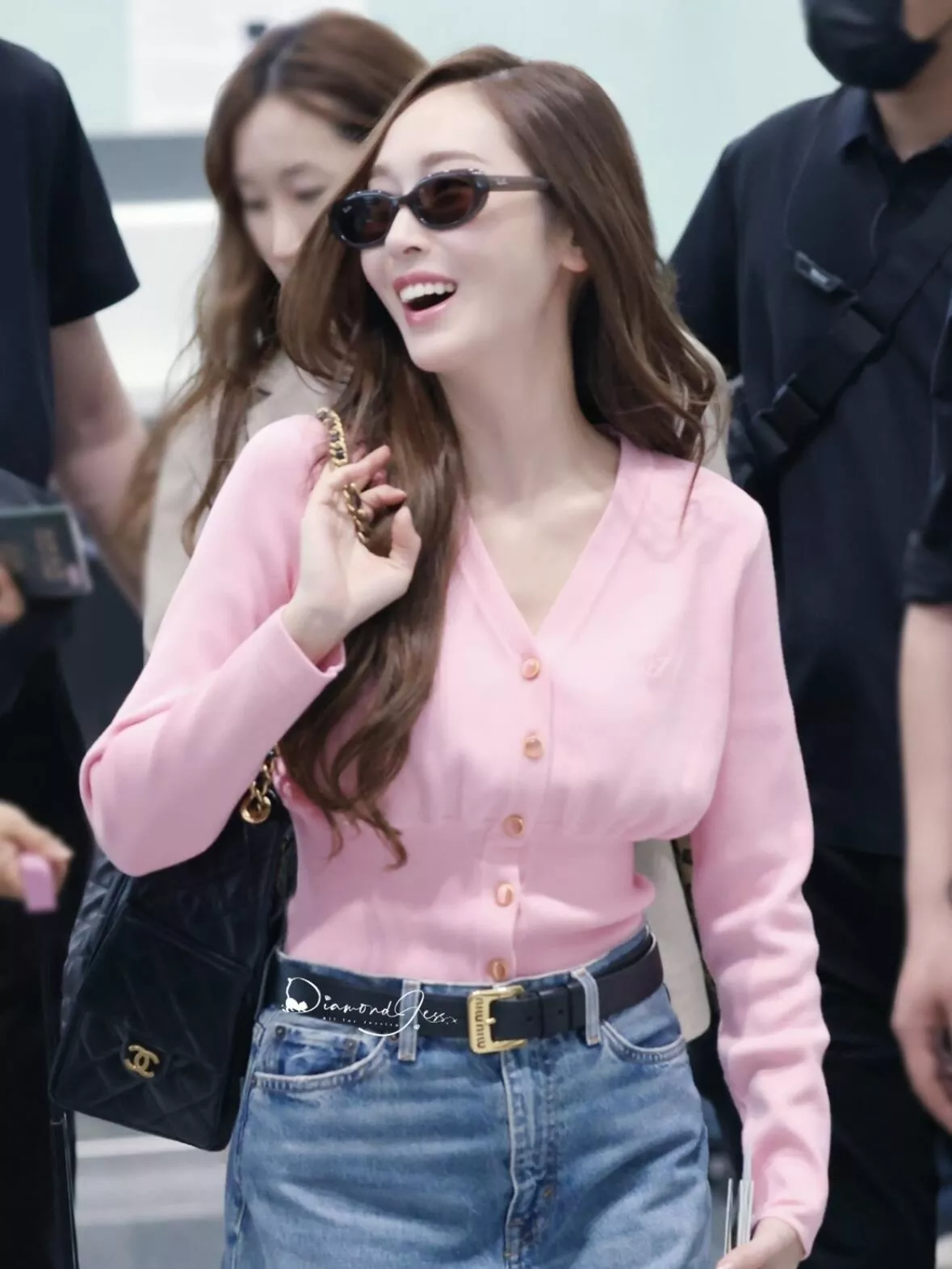 샤넬 퀼팅 체인 드로우스트링 백 상세 이미지 50